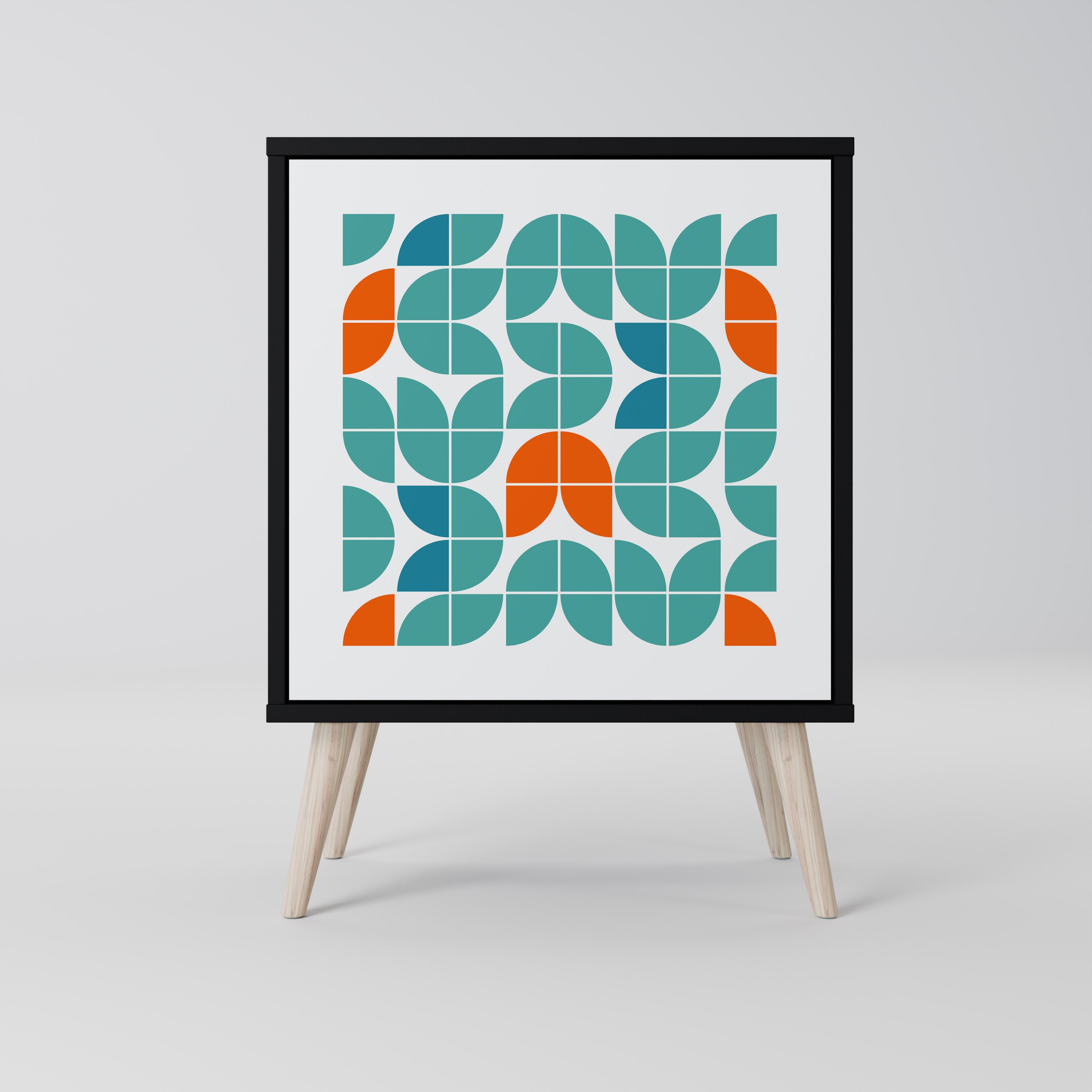 BE THE CHANGE 1-Door Sideboard in Black Finish