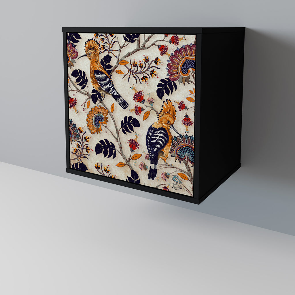 Aparador EMINENT HOOPOE de 1 puerta en acabado negro