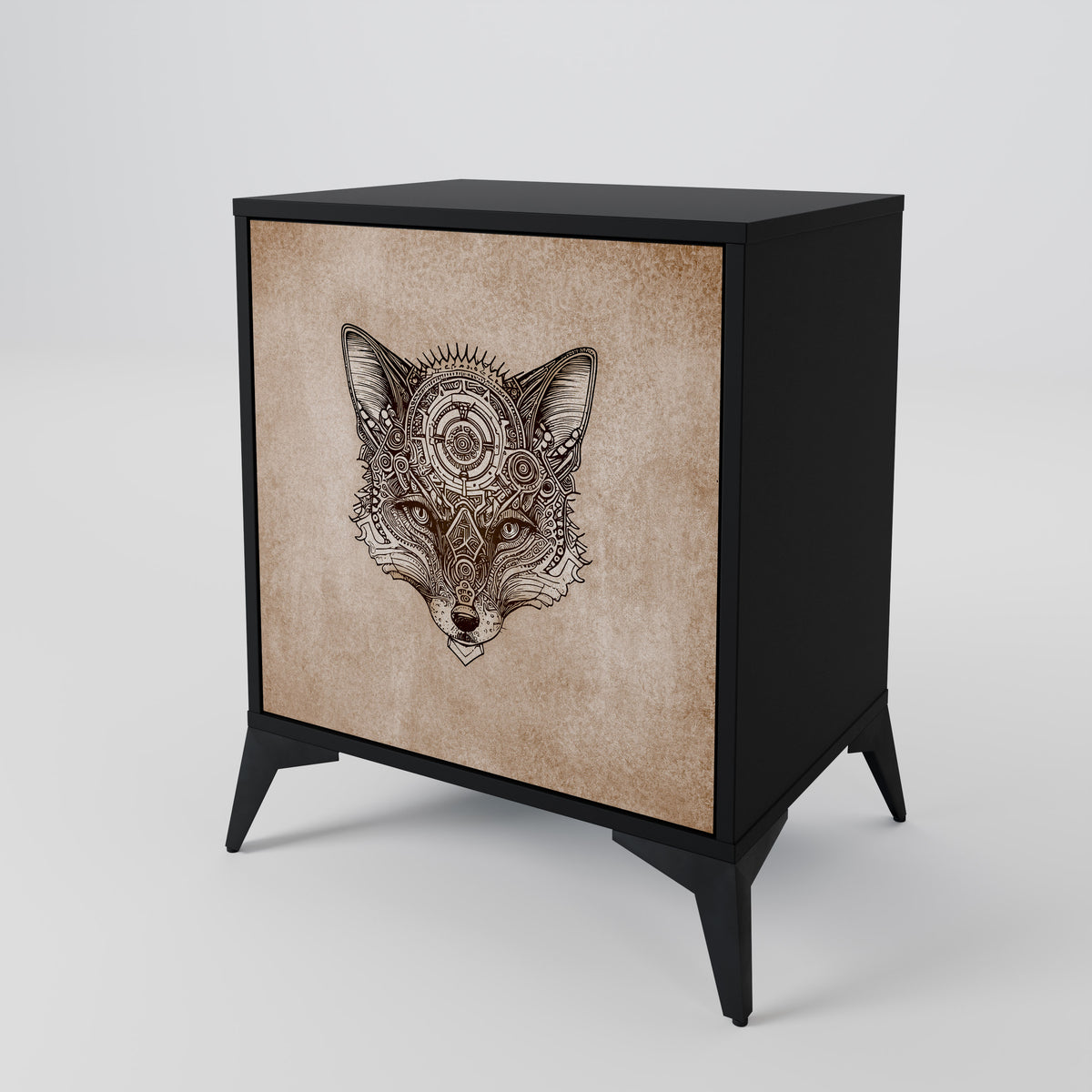 STEAMPUNK CLAN 1-Door Sideboard