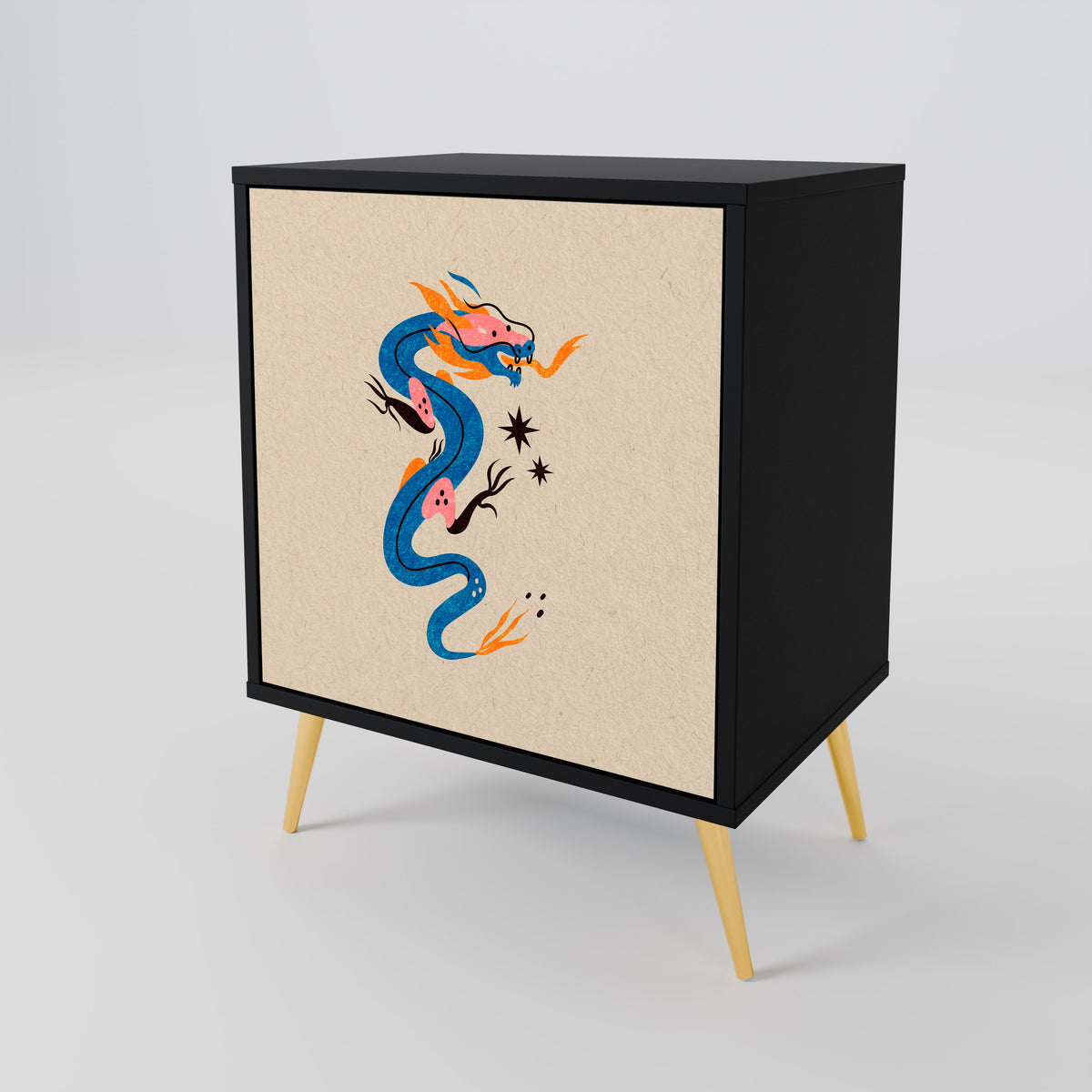 MYTHOLOGICAL CREATURES 1-Door Sideboard