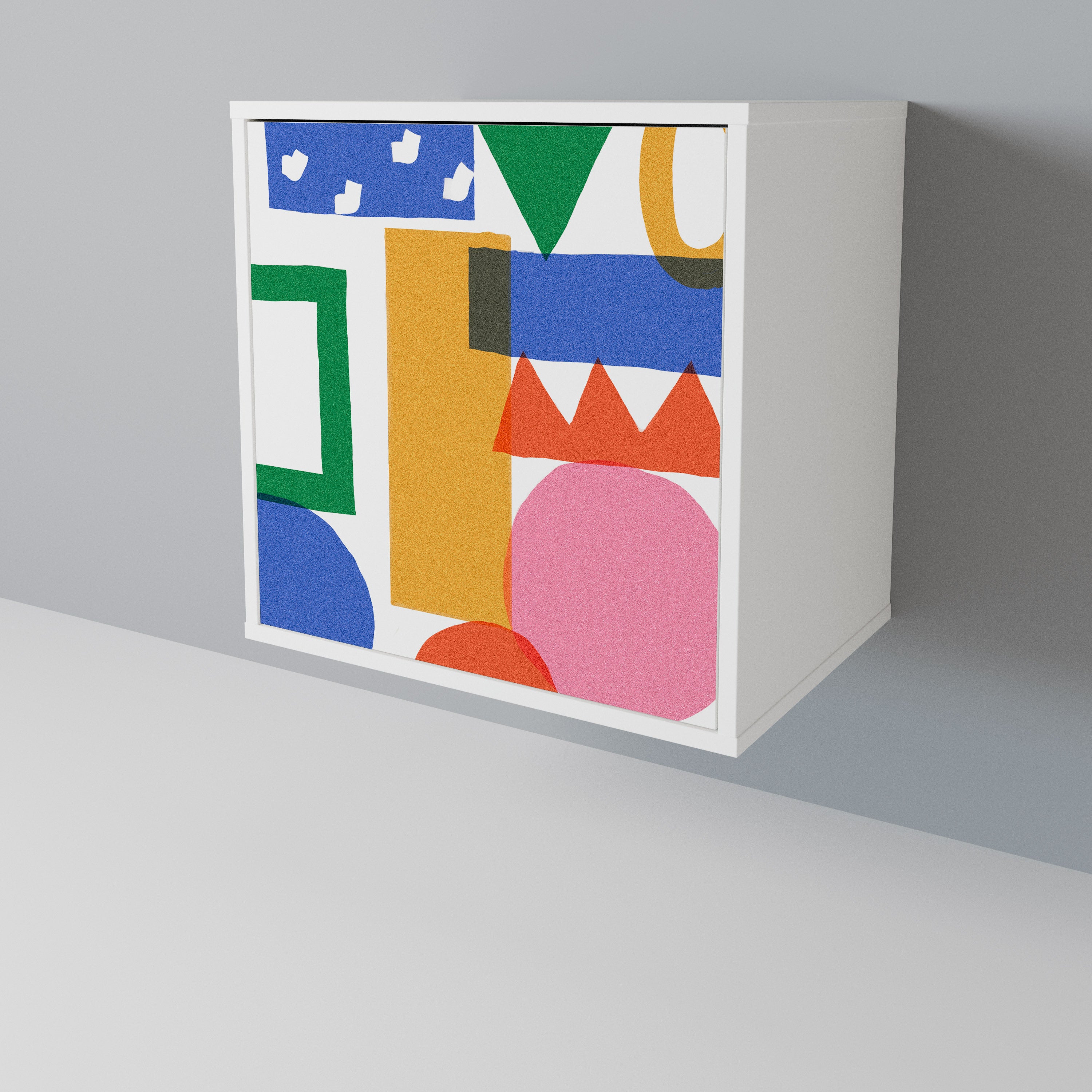 GEOMETRIC GLIMMER Aparador de 1 Puerta