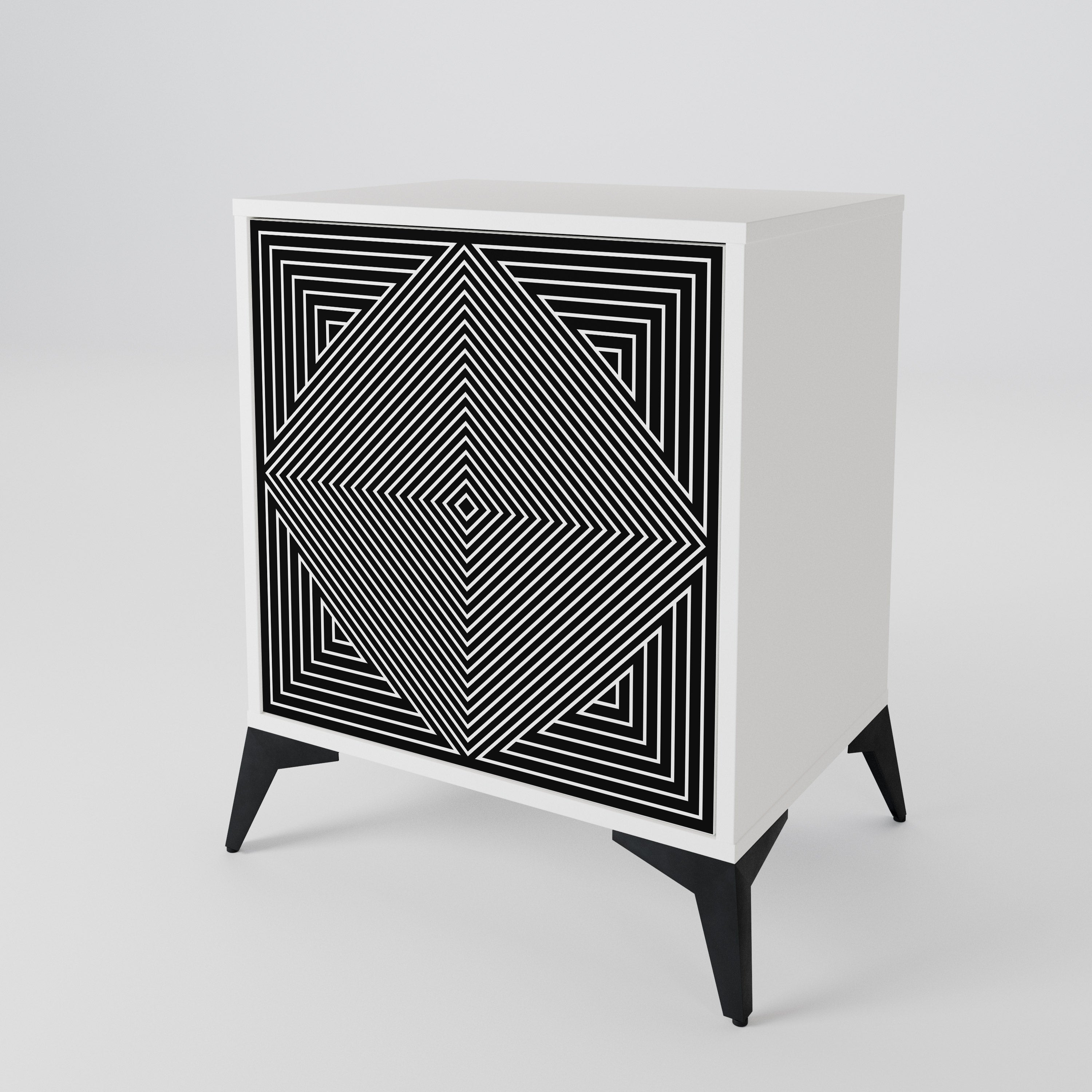 POLYGON ILLUSION Aparador de 1 Puerta