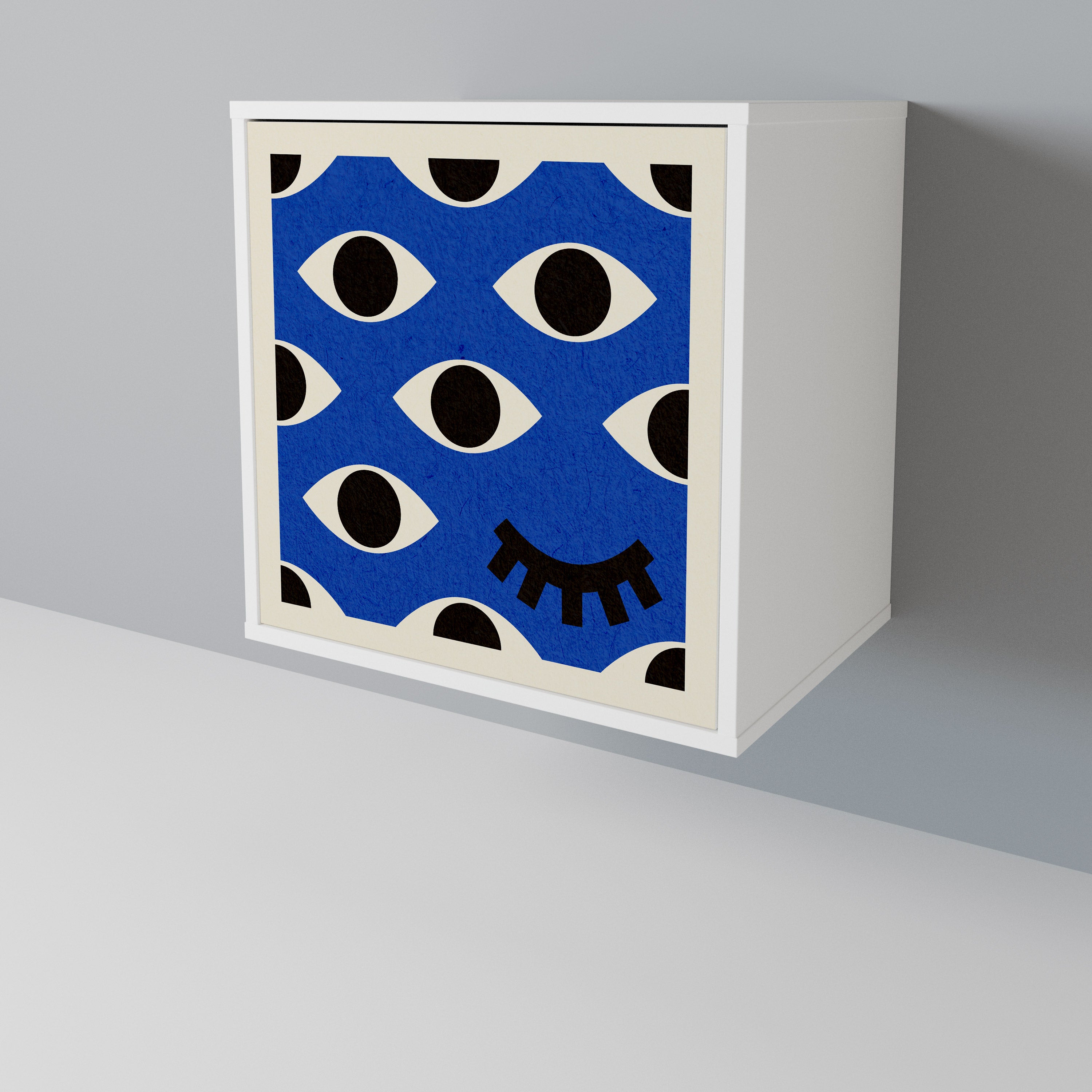 GEOMETRIC EYES Aparador de 1 Puerta