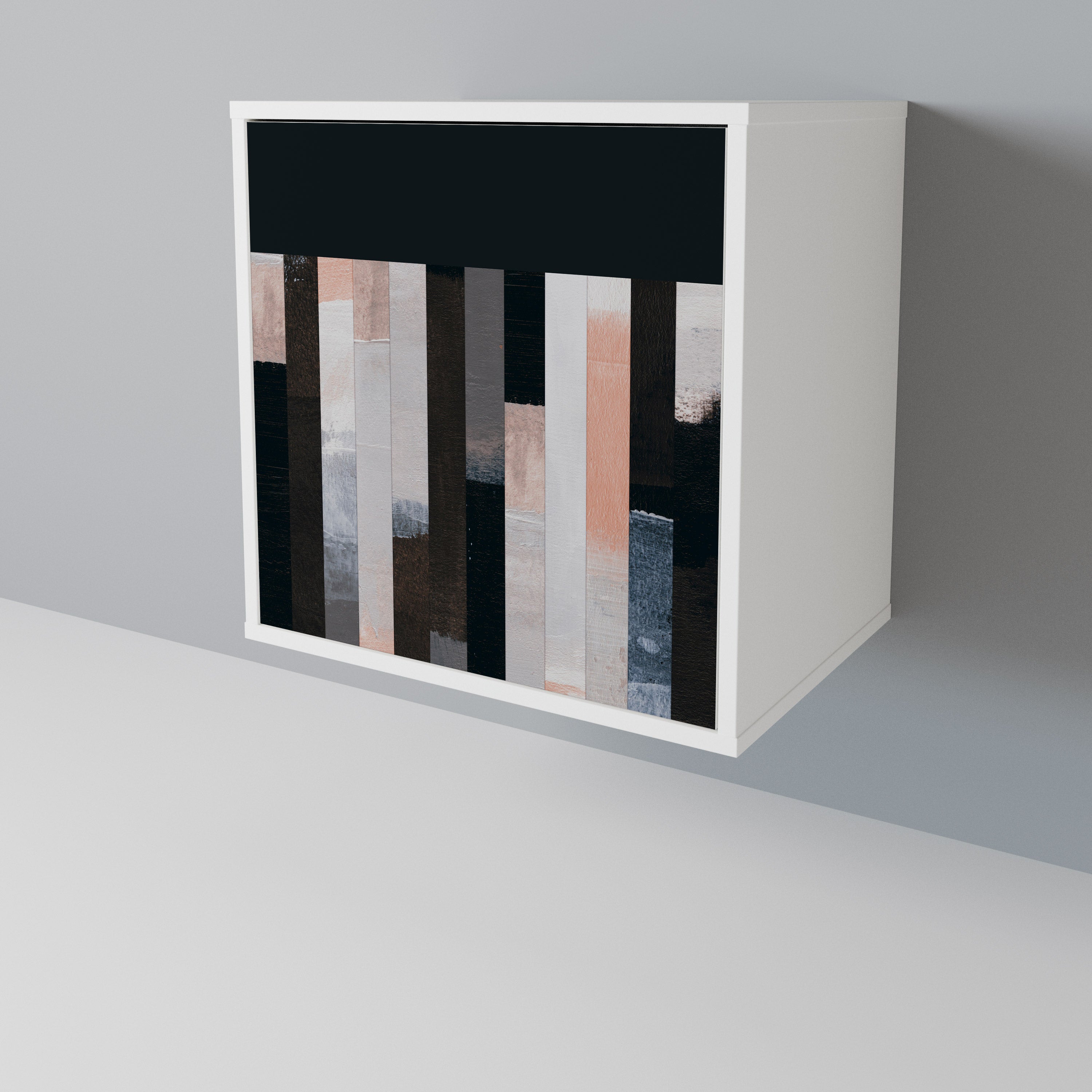 COLLAGE OF RECTANGLES Aparador de 1 Puerta