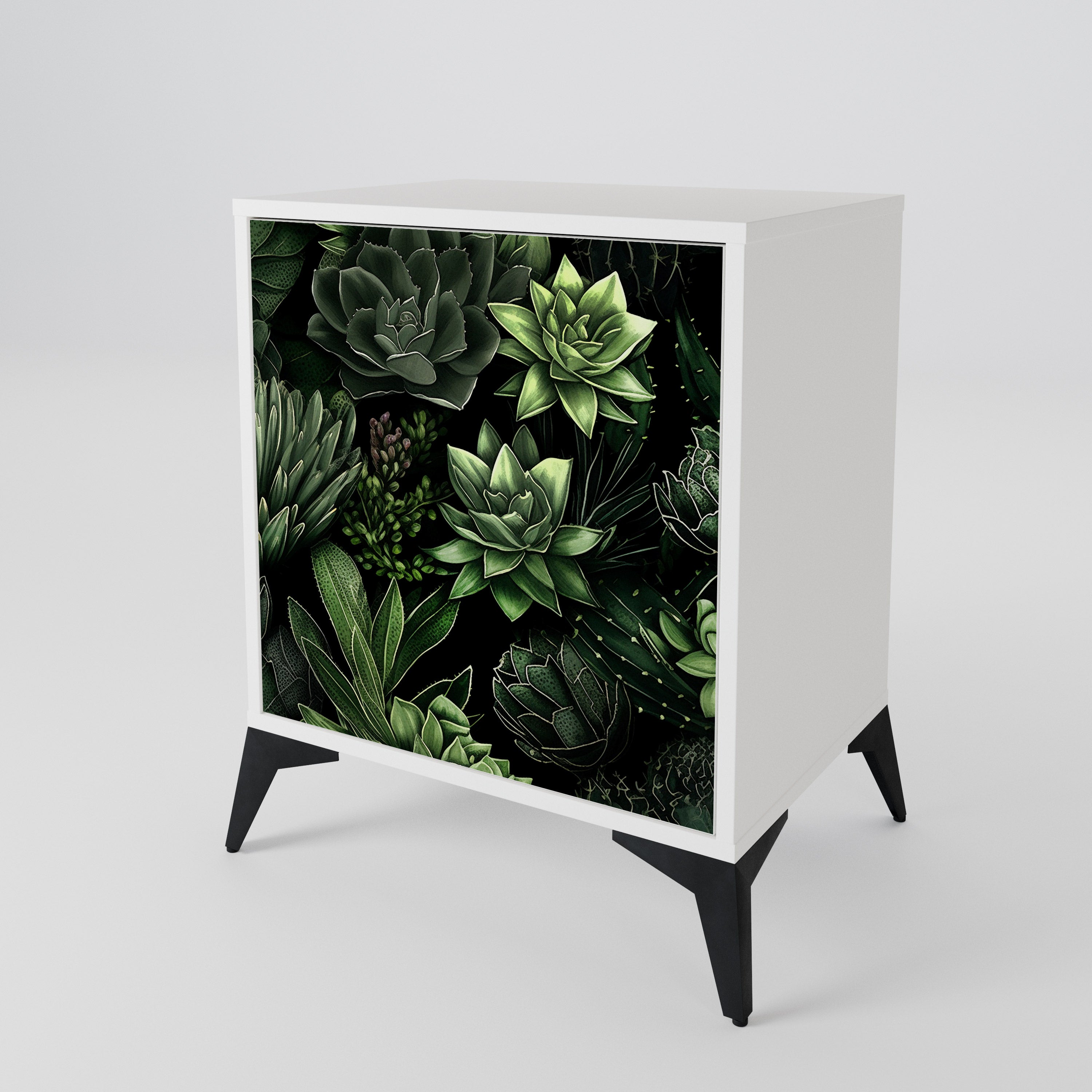 SUCCULENT JUNGLE 1-Door Sideboard