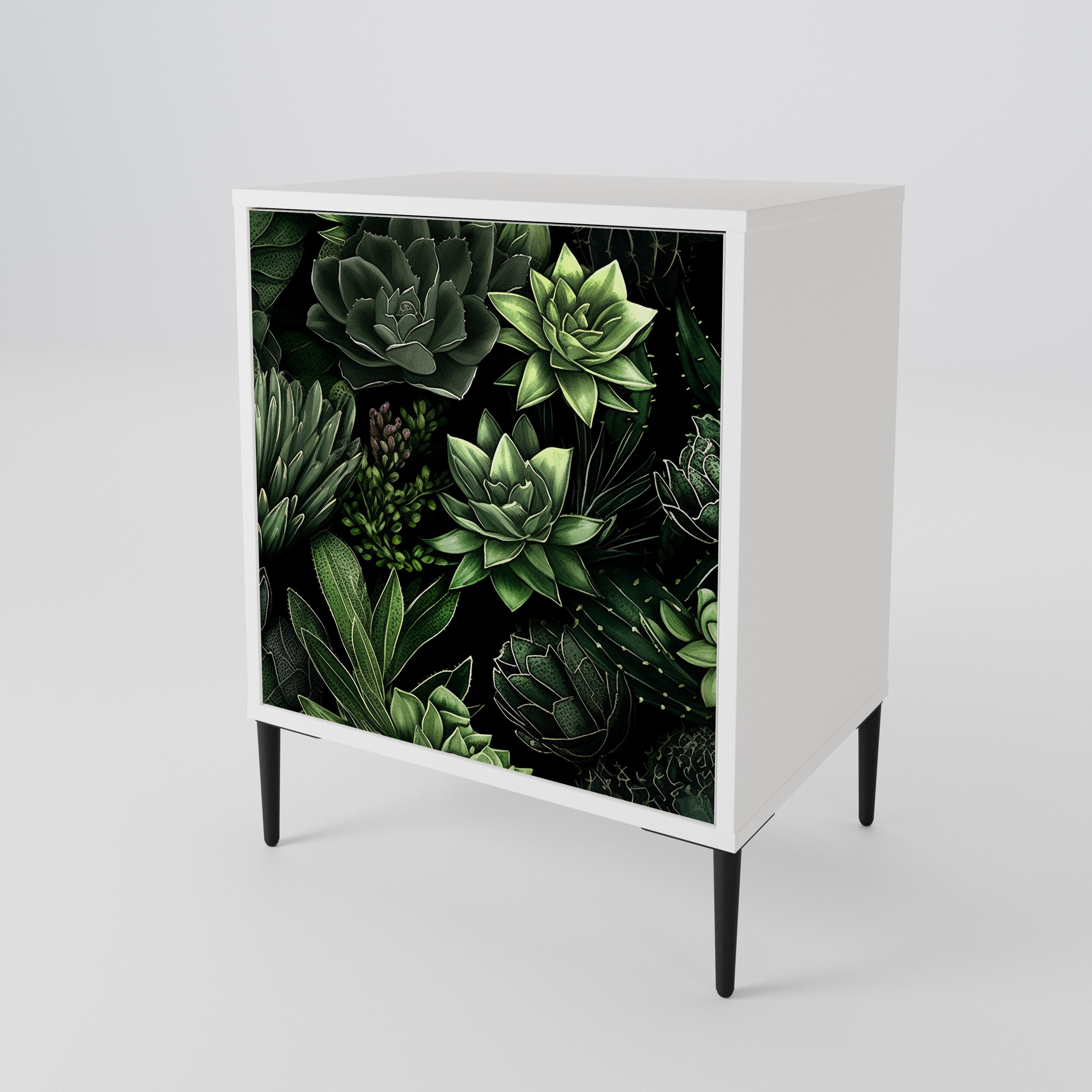 SUCCULENT JUNGLE 1-Door Sideboard