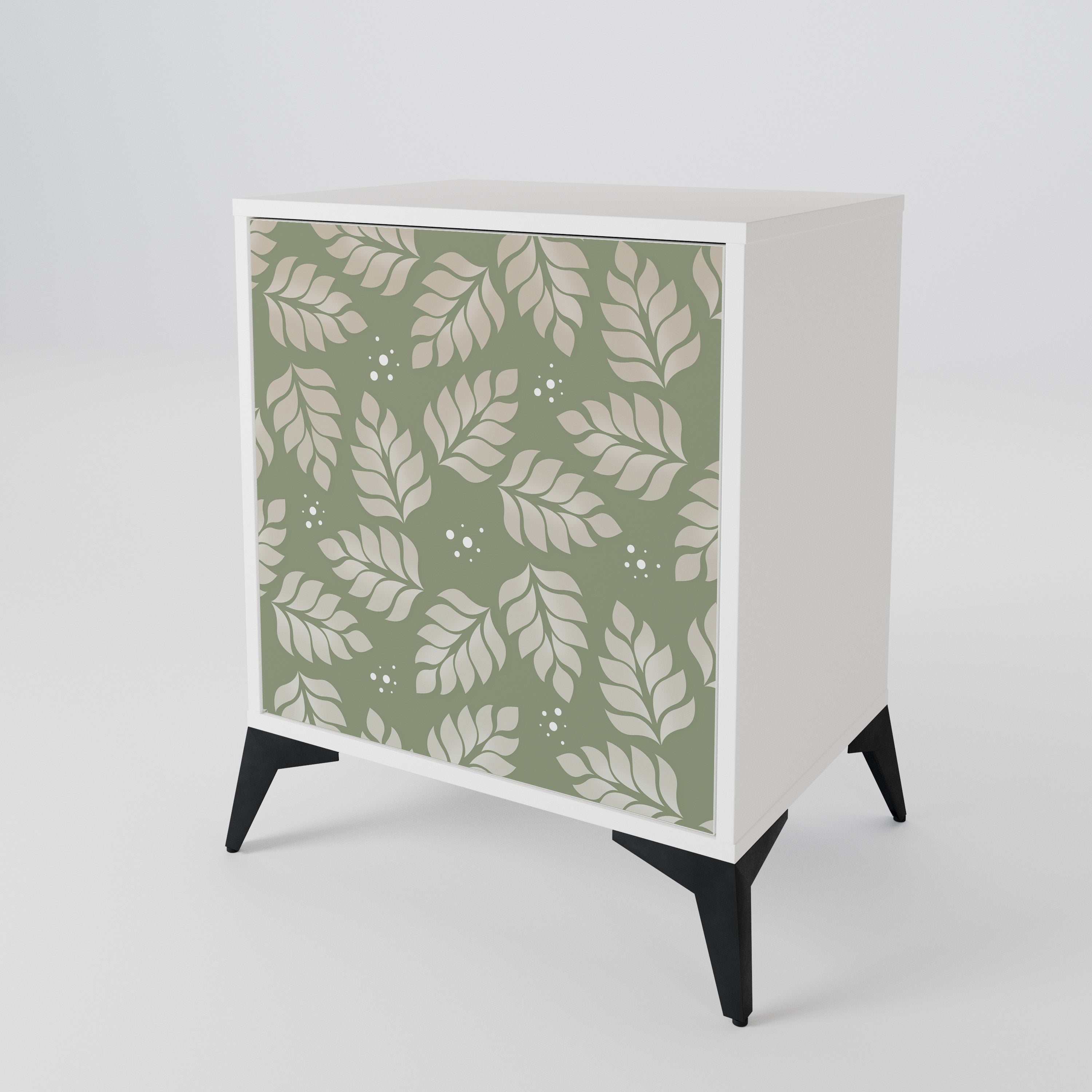 LEAVES ON GREEN 1-Door Sideboard