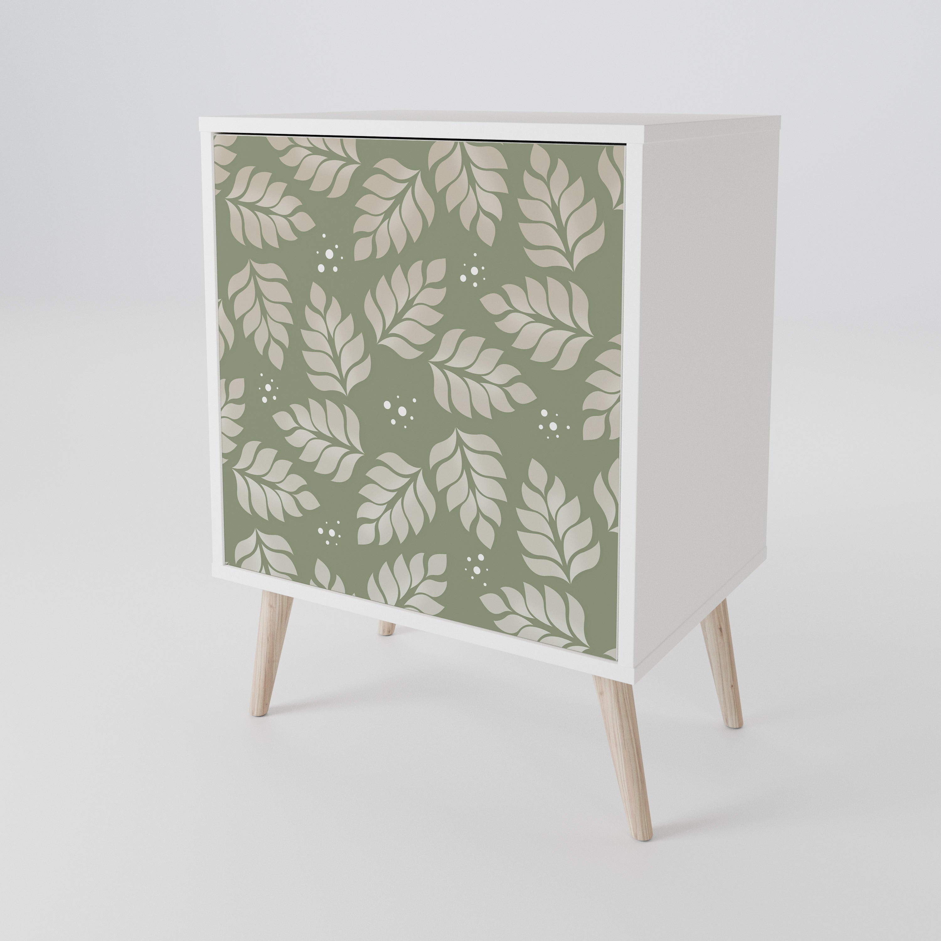 LEAVES ON GREEN 1-Door Sideboard