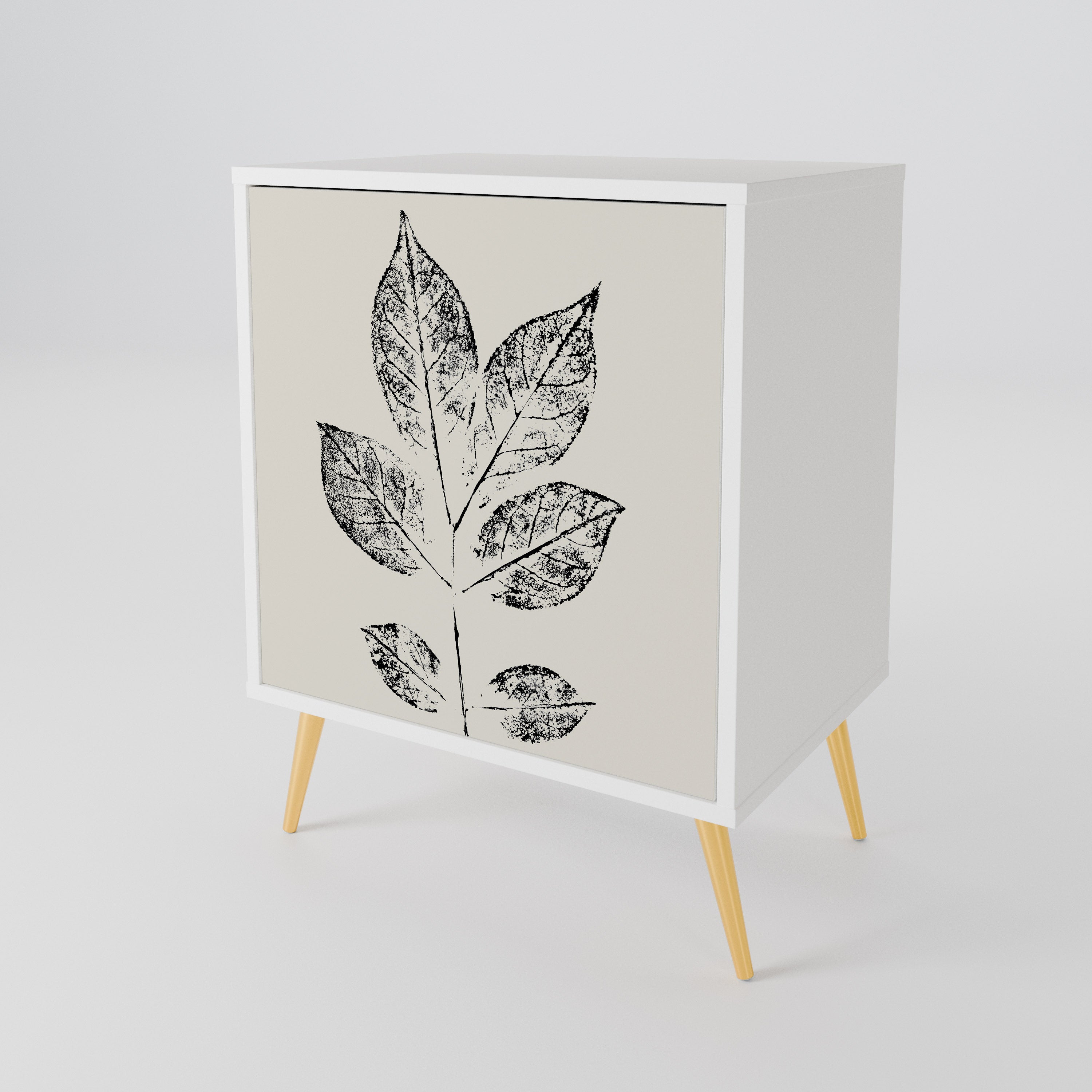 LEAFY STAMPS Aparador de 1 Puerta