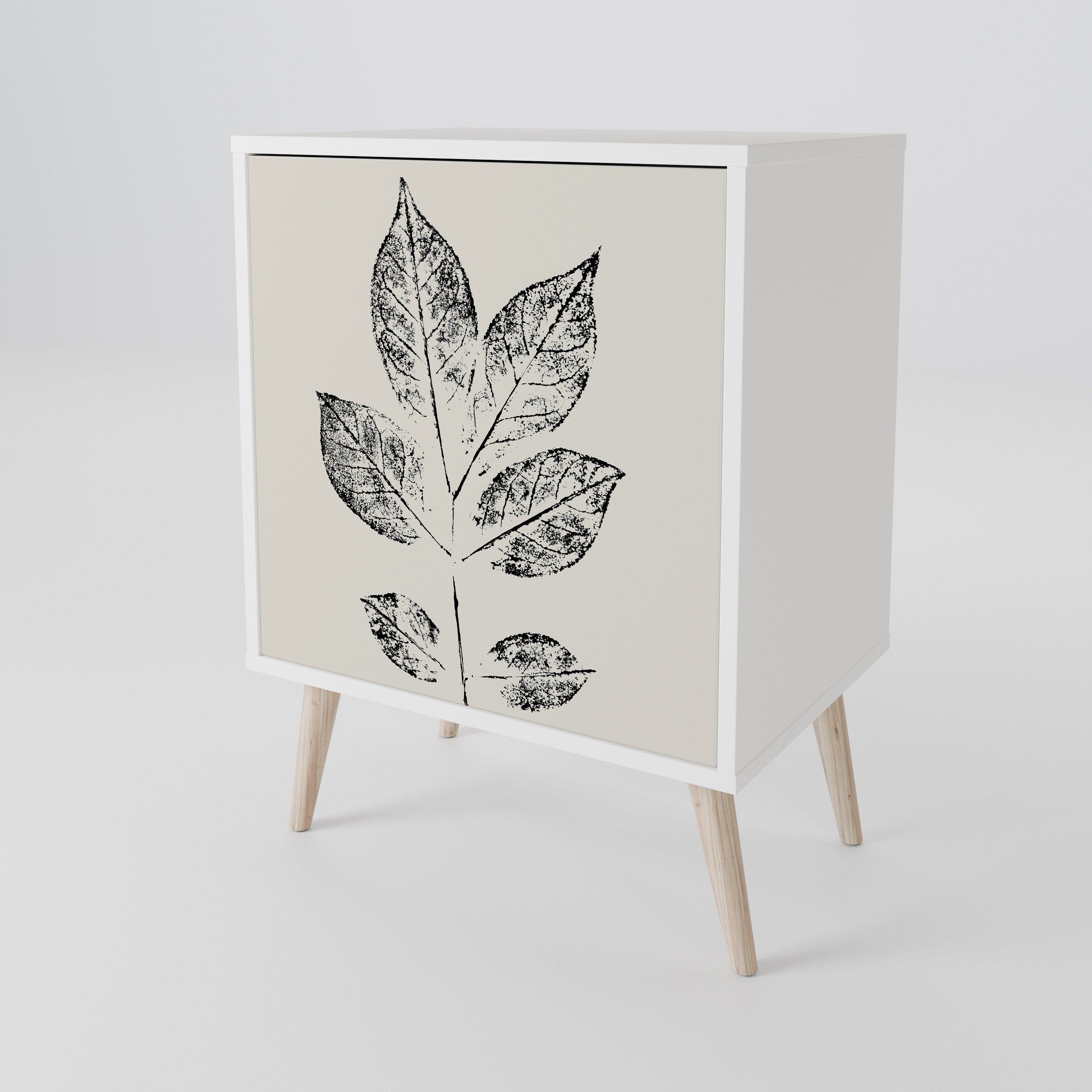 LEAFY STAMPS Aparador de 1 Puerta