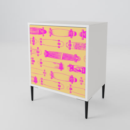 SKATEBOARD ARTISTRY 1-Door Sideboard