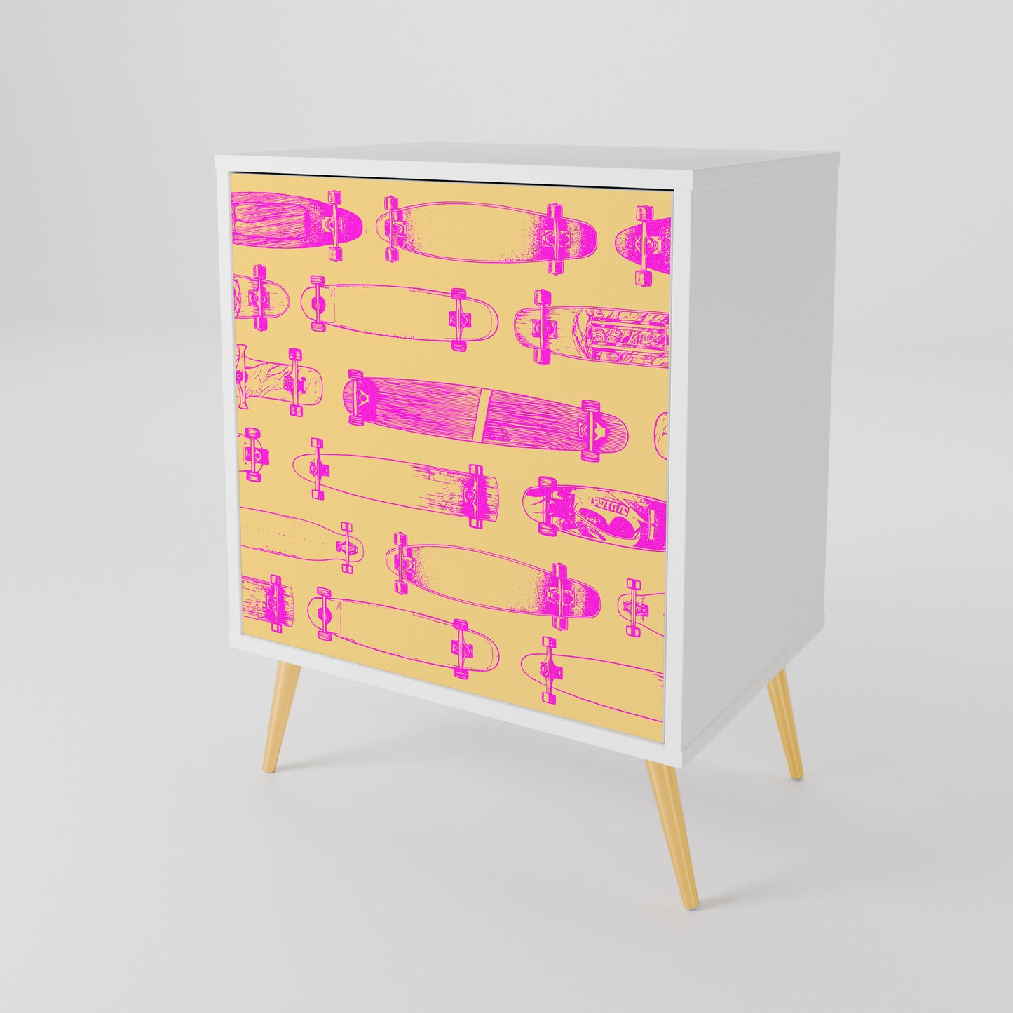 SKATEBOARD ARTISTRY 1-Door Sideboard