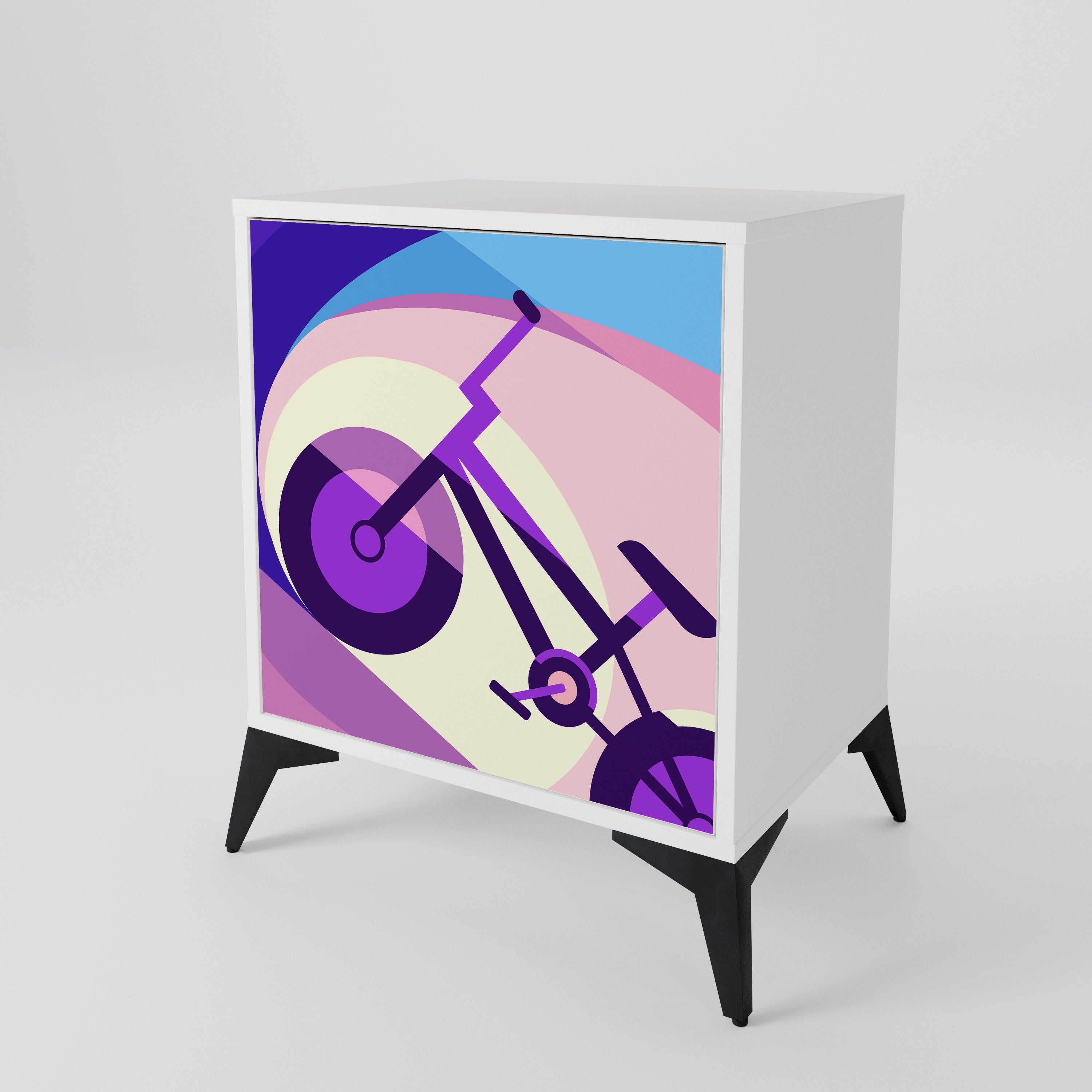 BIKE DREAMS Aparador de 1 Puerta