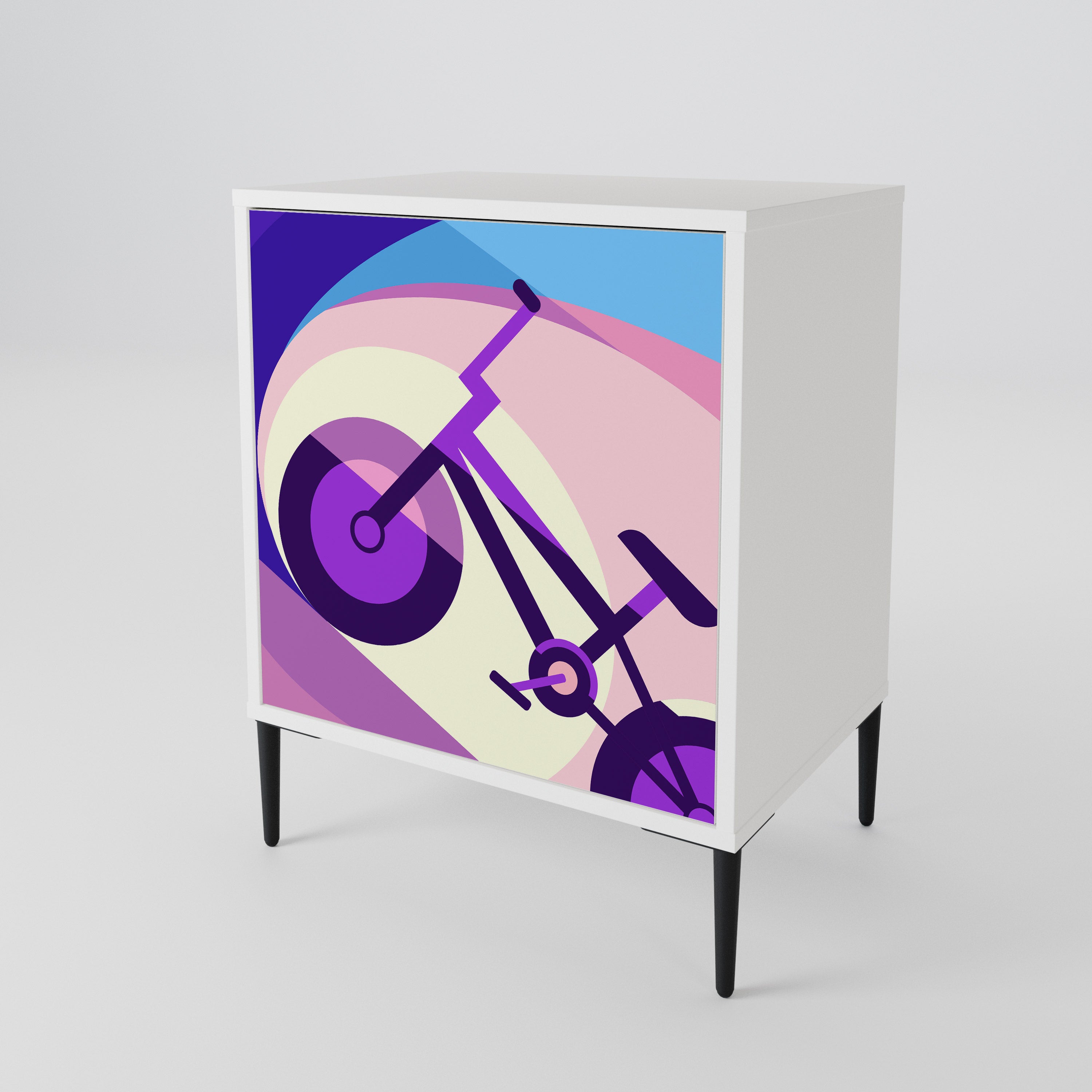 BIKE DREAMS Aparador de 1 Puerta
