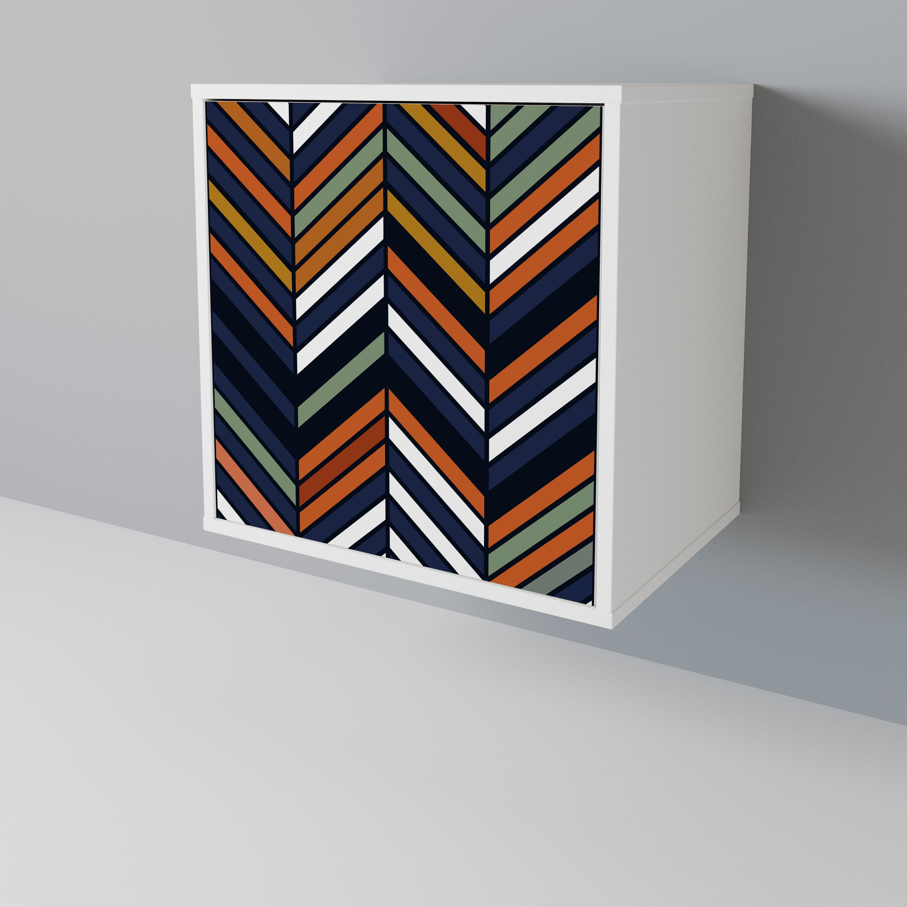 VIBRANT PATCHWORK Aparador de 1 Puerta