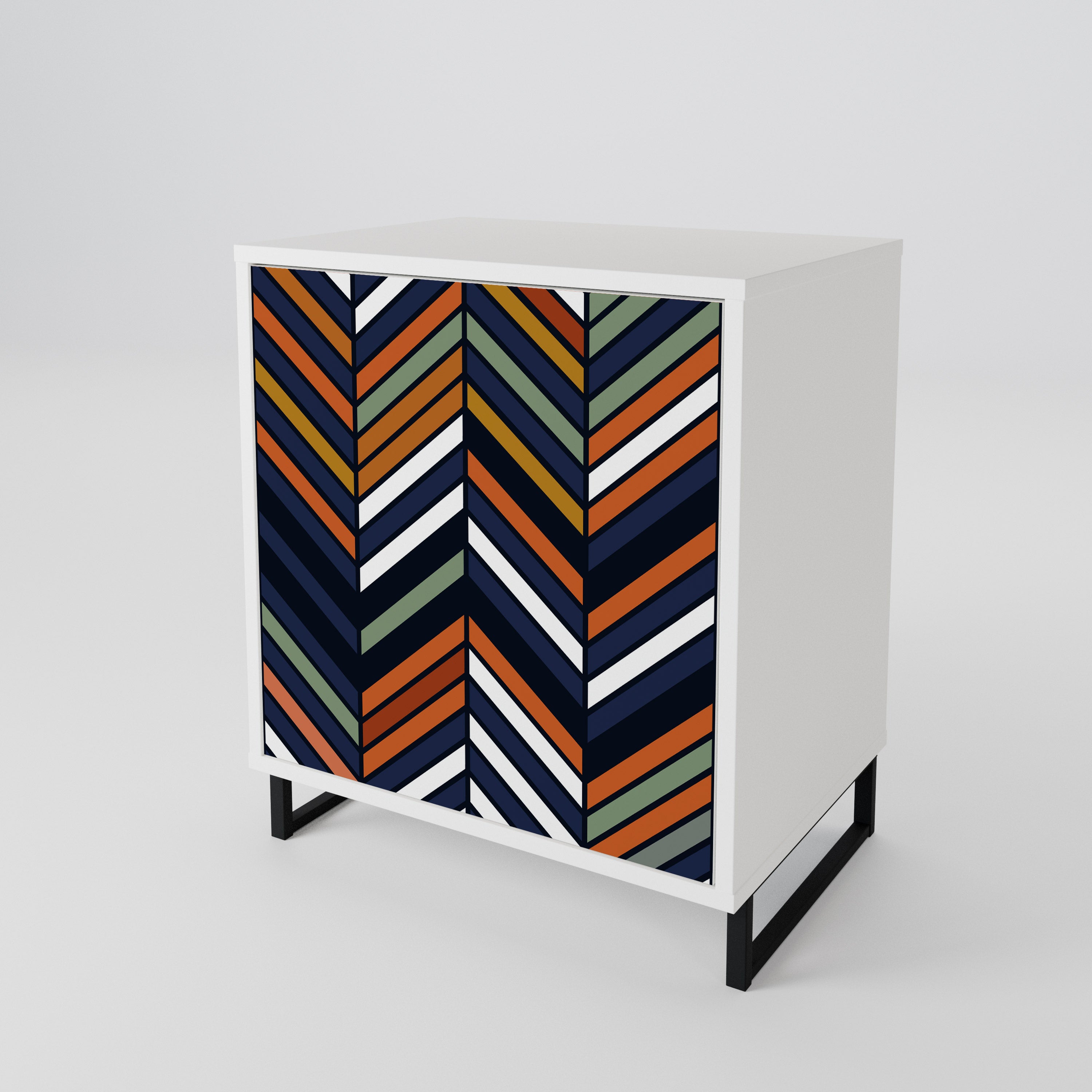 VIBRANT PATCHWORK Aparador de 1 Puerta