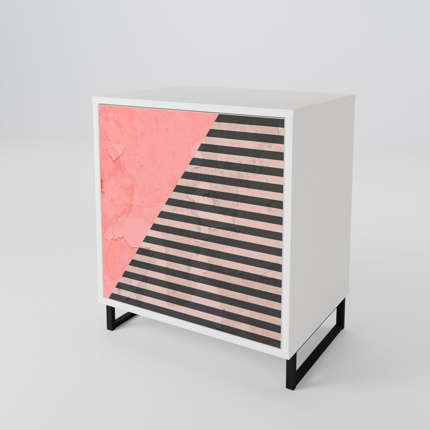 GLAMOROUS STRIPE Aparador de 1 Puerta