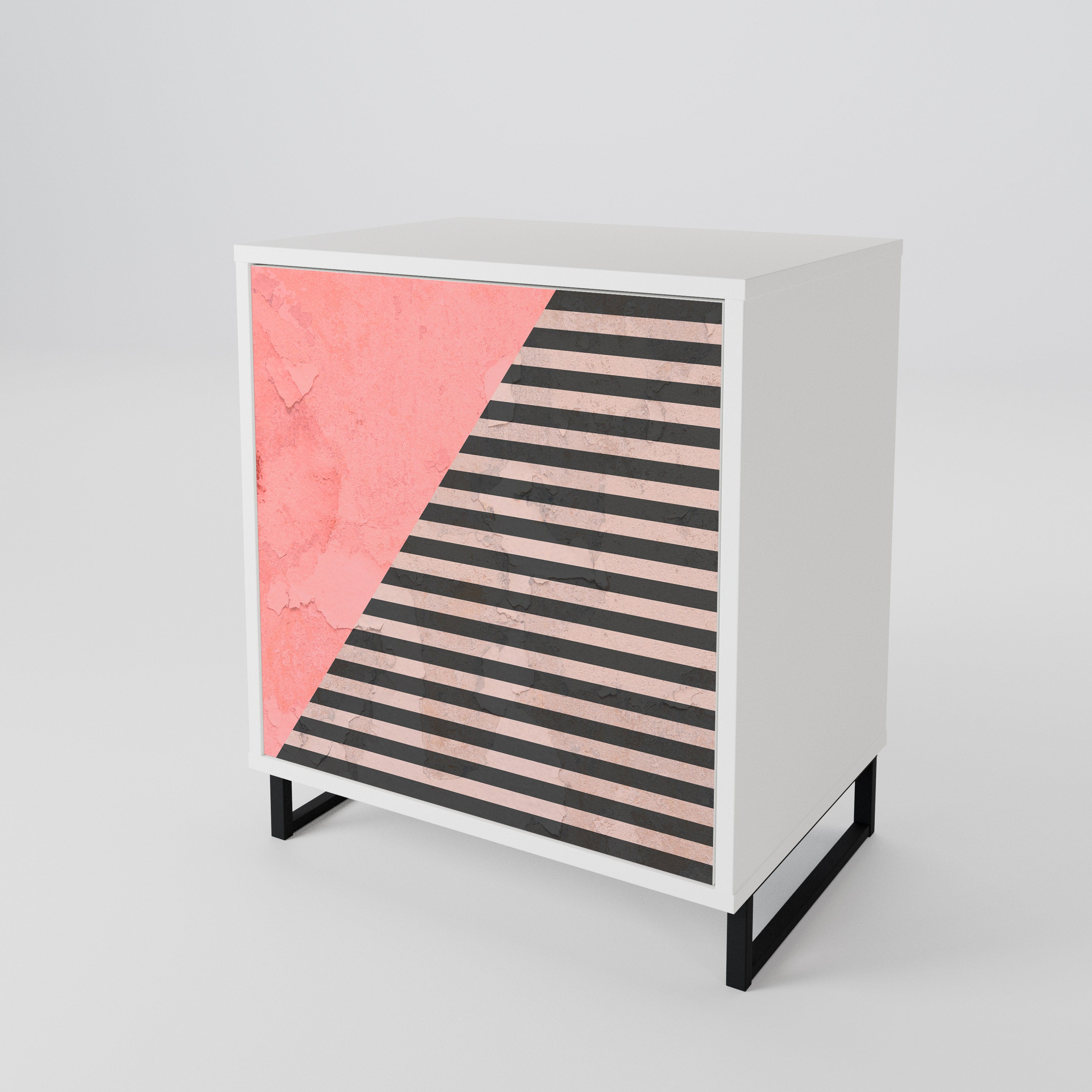 GLAMOROUS STRIPE Aparador de 1 Puerta