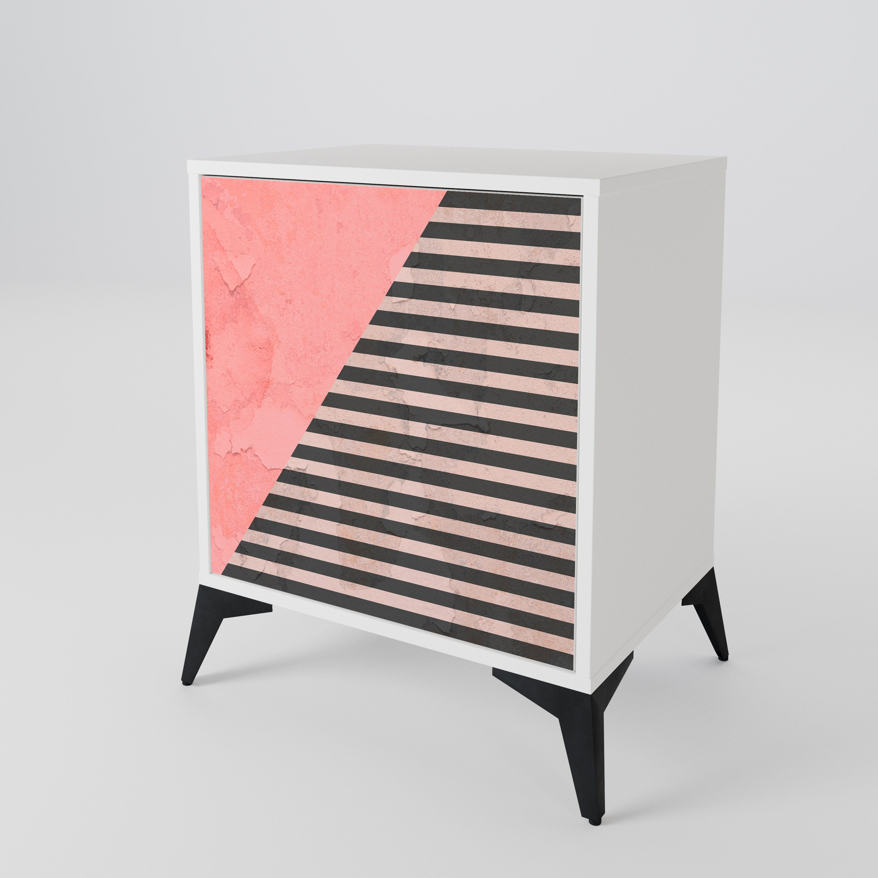 GLAMOROUS STRIPE Aparador de 1 Puerta