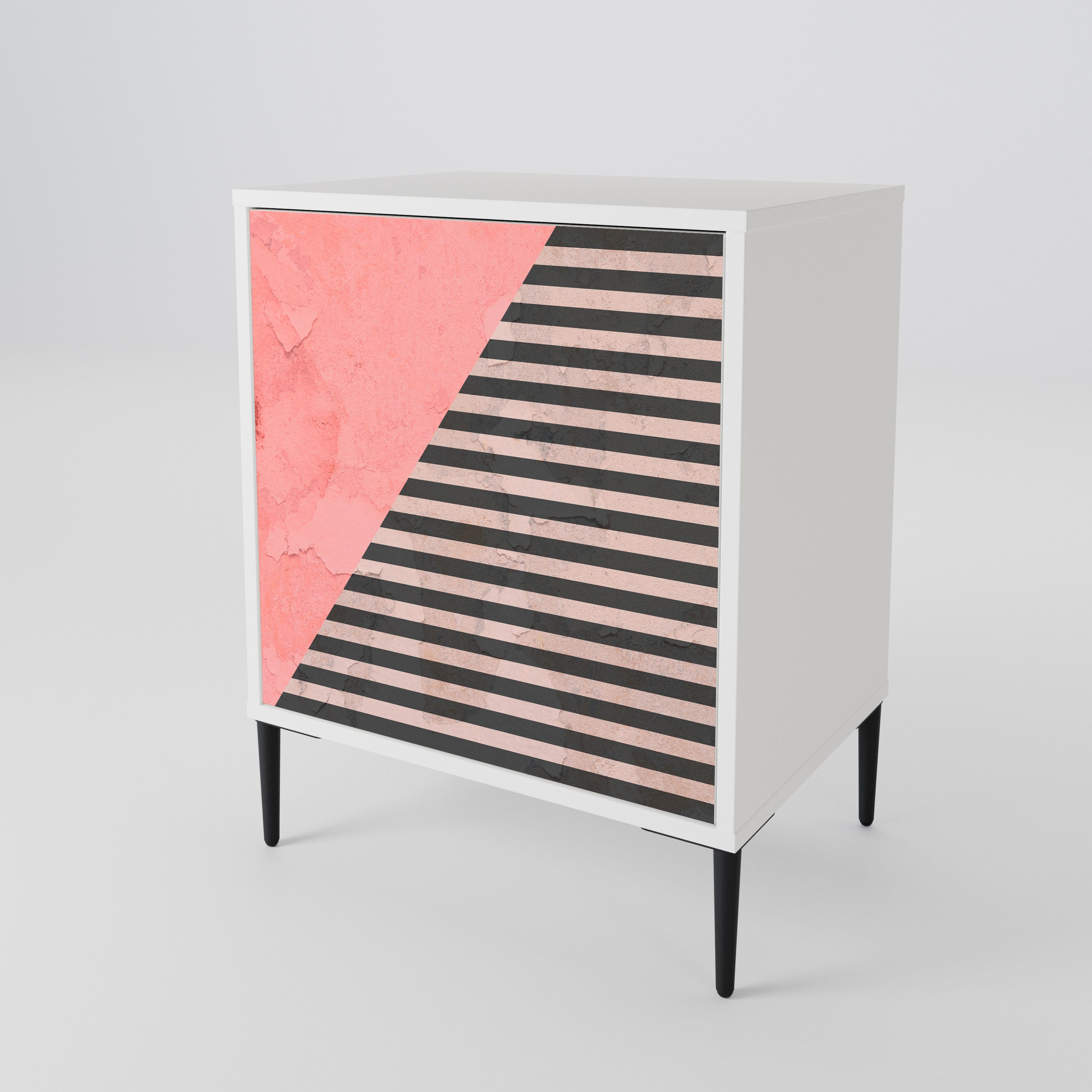 GLAMOROUS STRIPE Aparador de 1 Puerta
