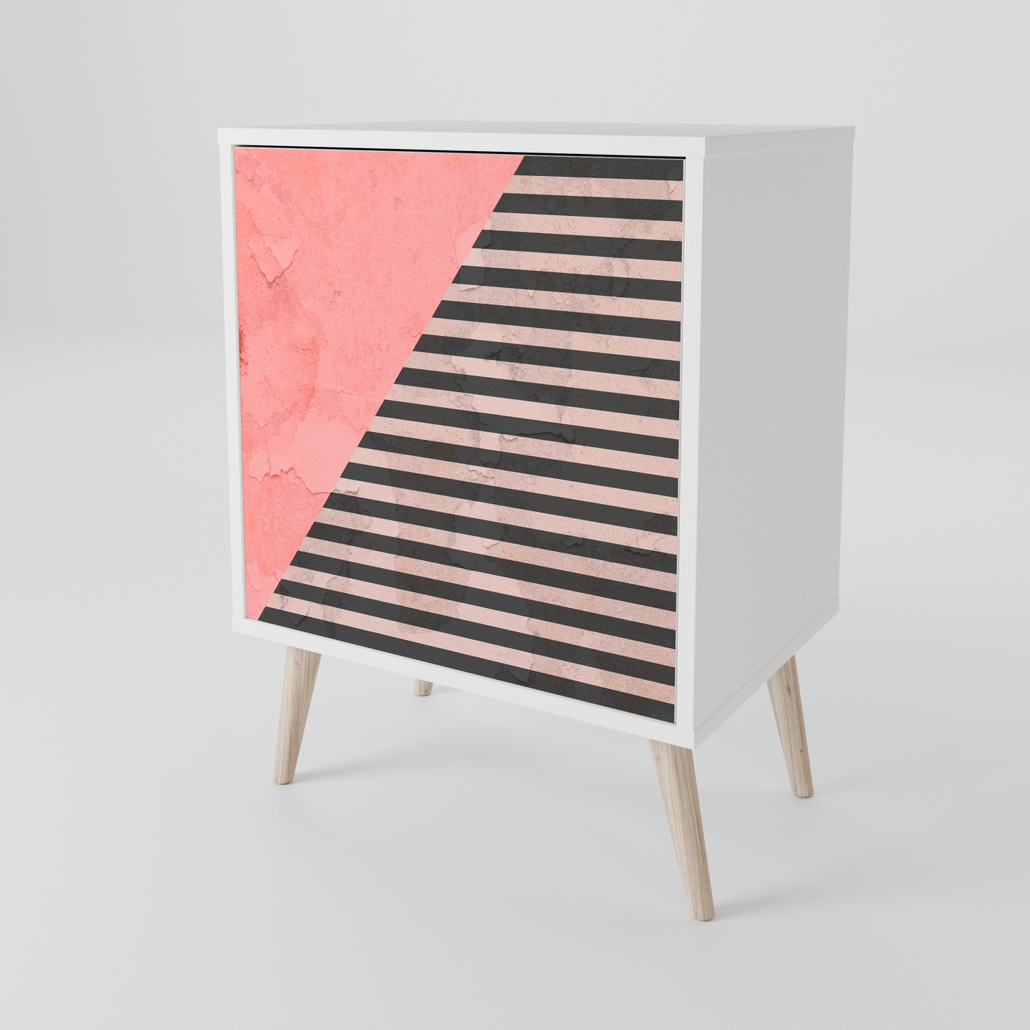 GLAMOROUS STRIPE Aparador de 1 Puerta