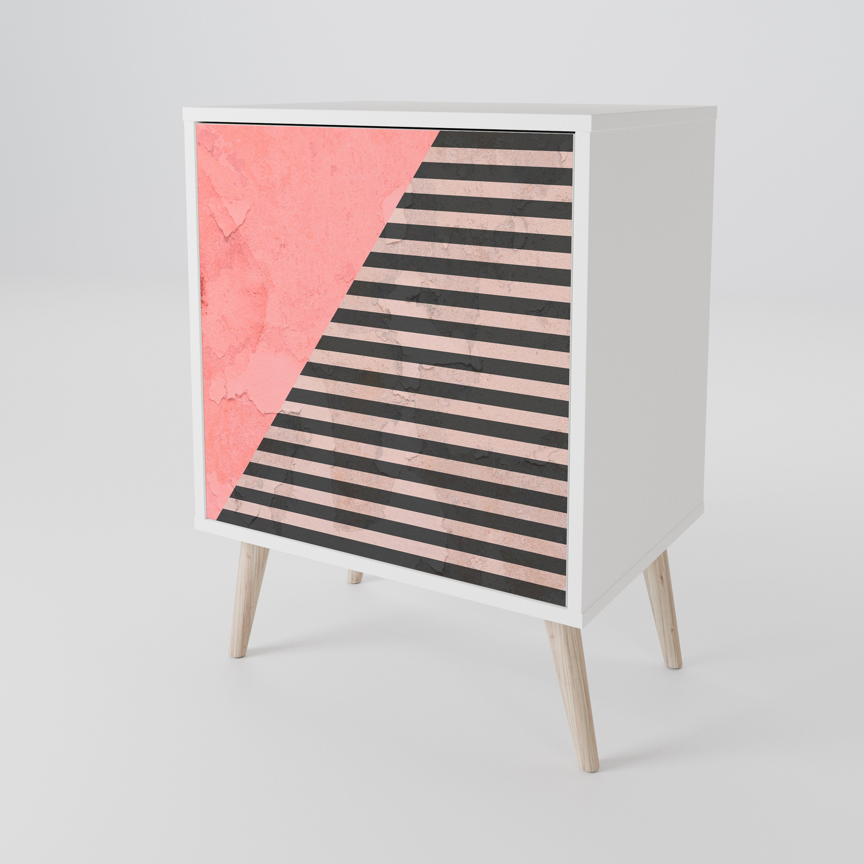 GLAMOROUS STRIPE Aparador de 1 Puerta