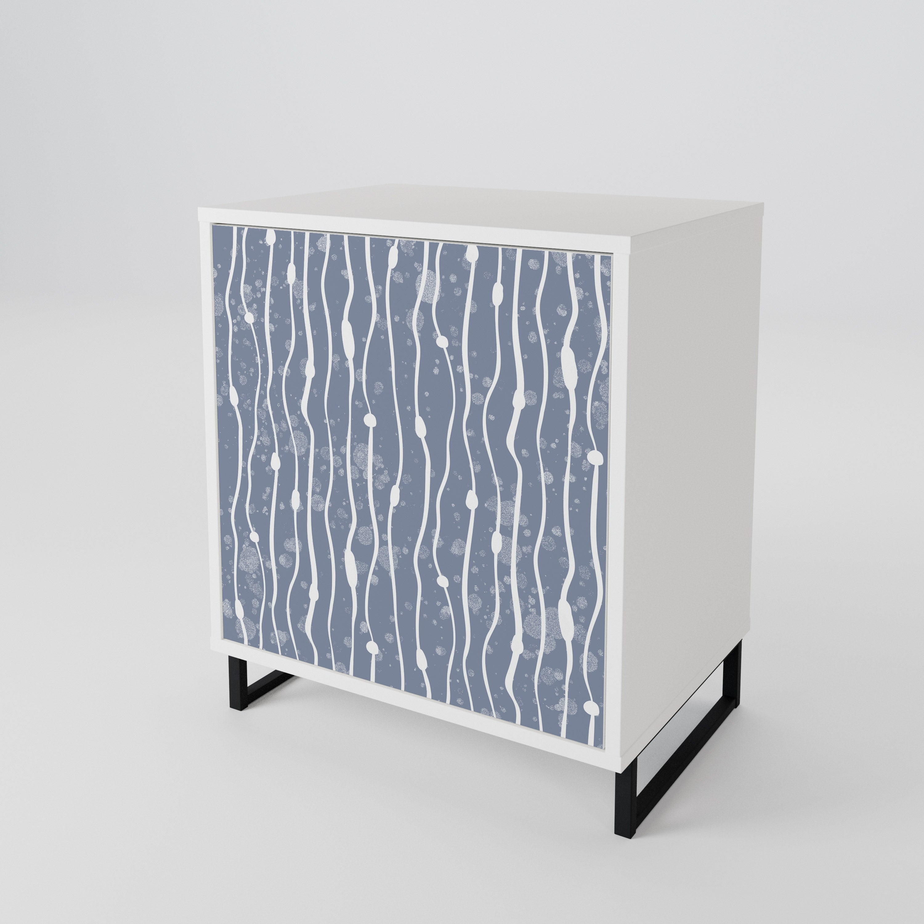 GRAPHITE RAIN Aparador de 1 Puerta