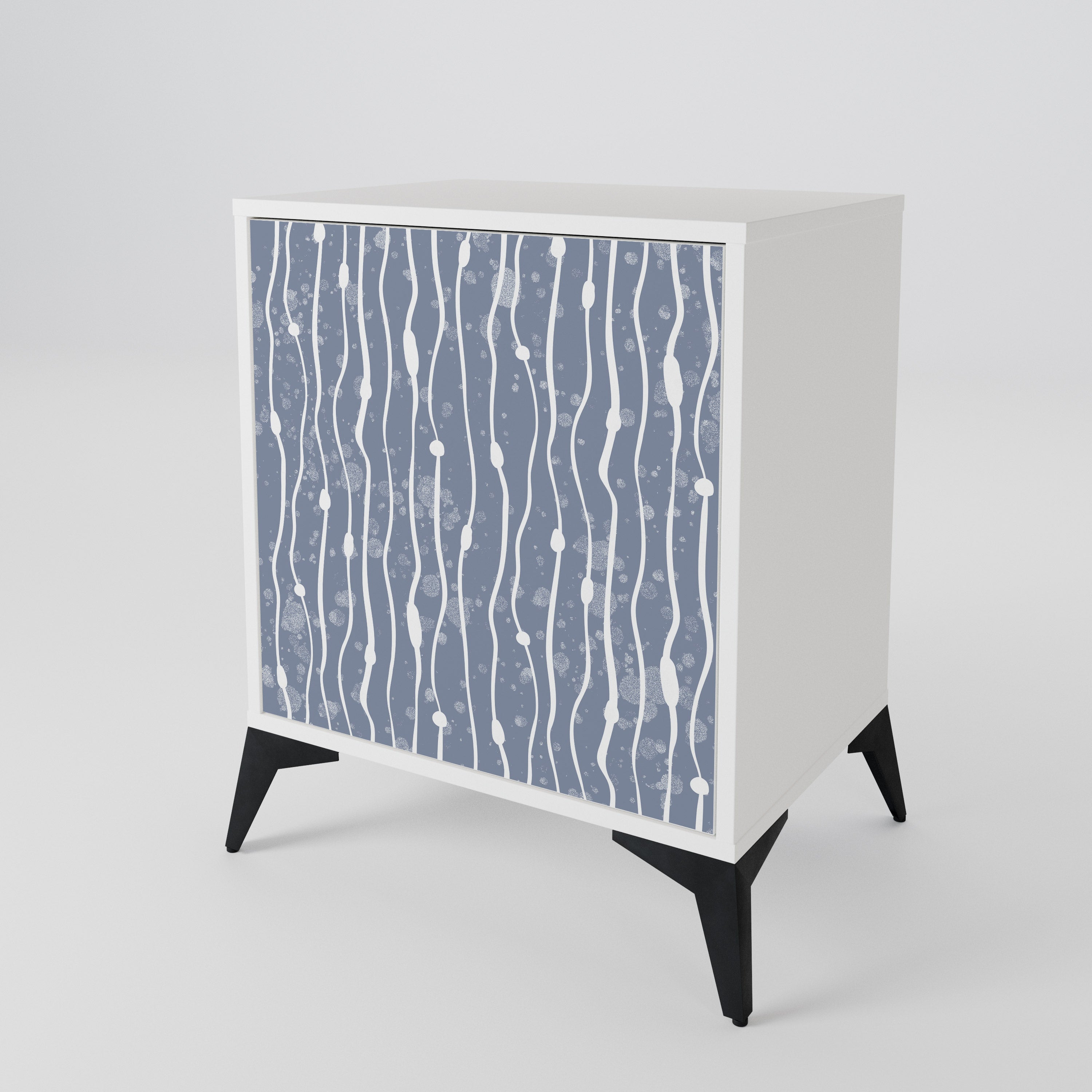 GRAPHITE RAIN Aparador de 1 Puerta