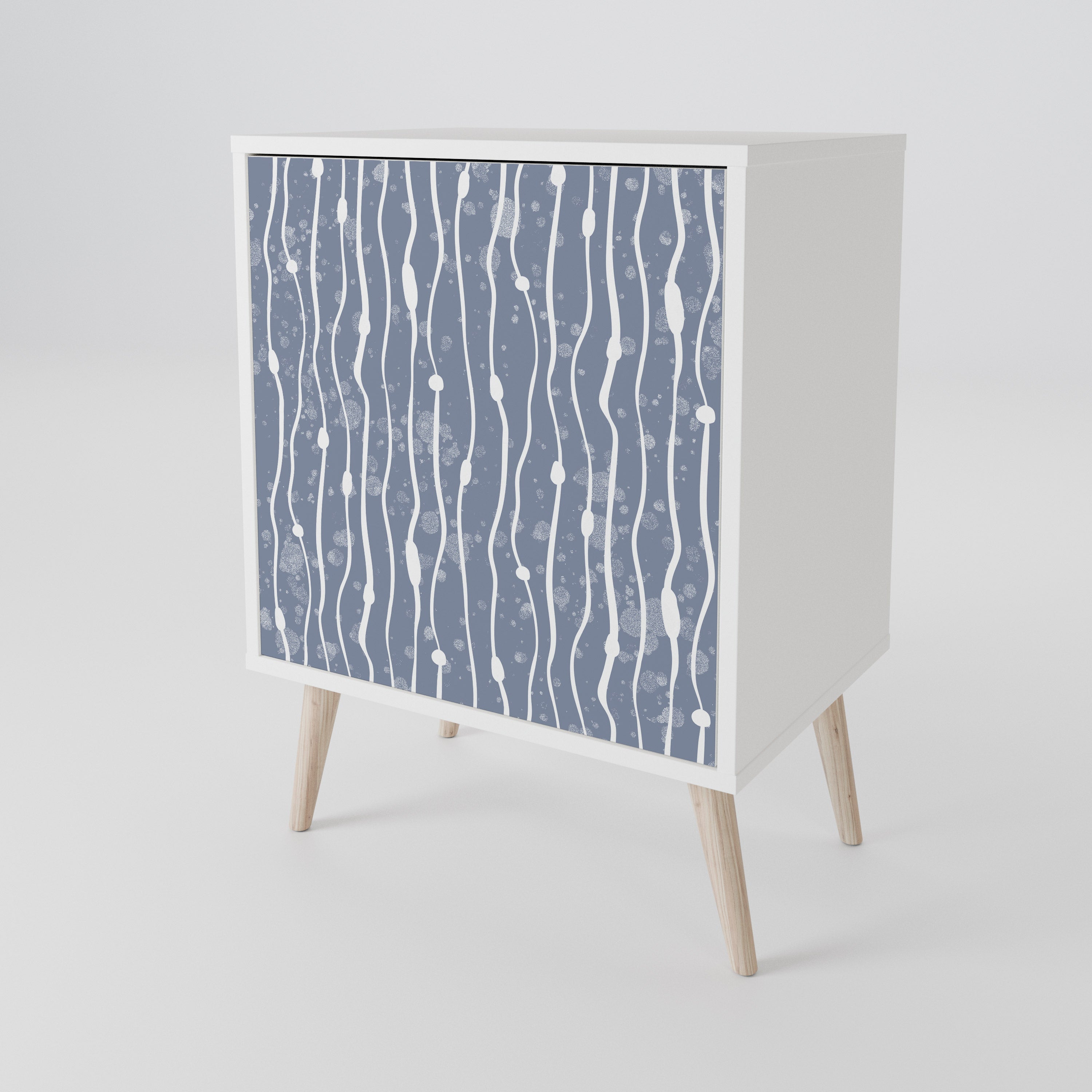 GRAPHITE RAIN Aparador de 1 Puerta