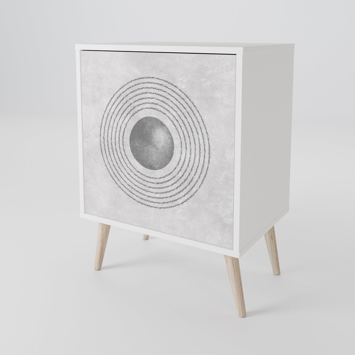 SOLID CIRCLES 1-Door Sideboard
