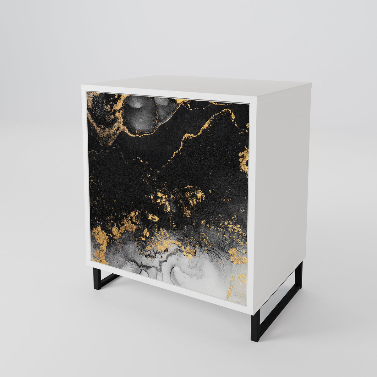 MARBLE OF TOMMORROW 1-Door Sideboard