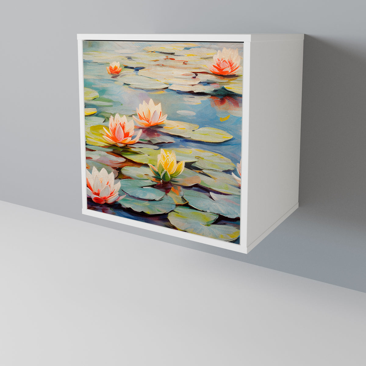 BLOOMING WATERS Aparador de 1 Puerta