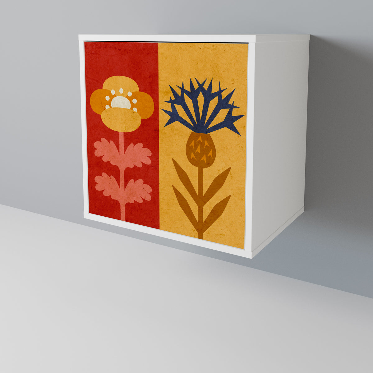 SCANDIC FLOWERET Aparador de 1 Puerta