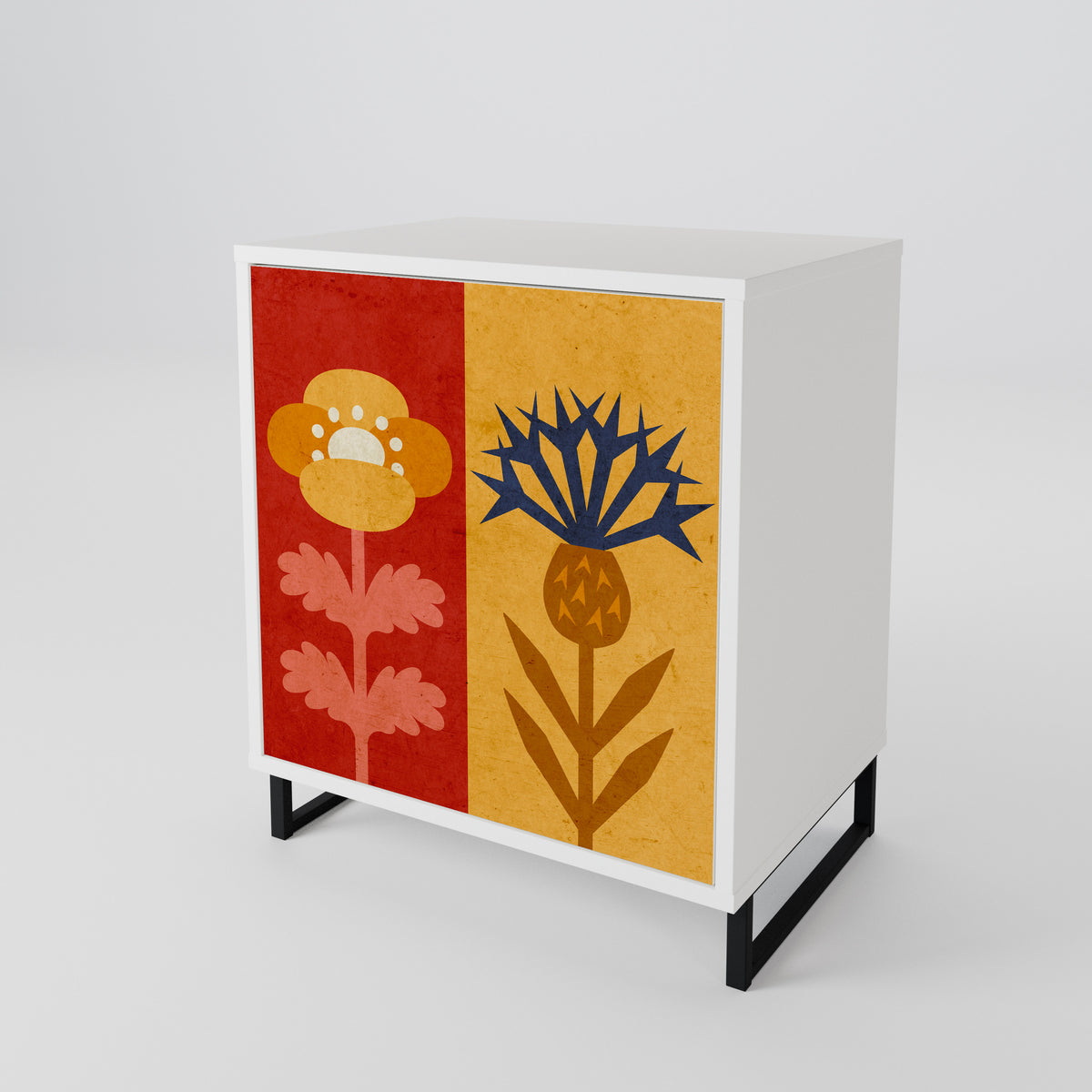 SCANDIC FLOWERET Aparador de 1 Puerta