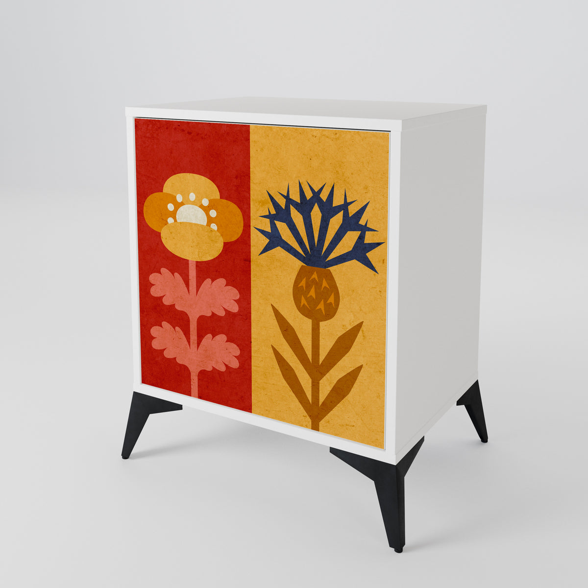 SCANDIC FLOWERET Aparador de 1 Puerta