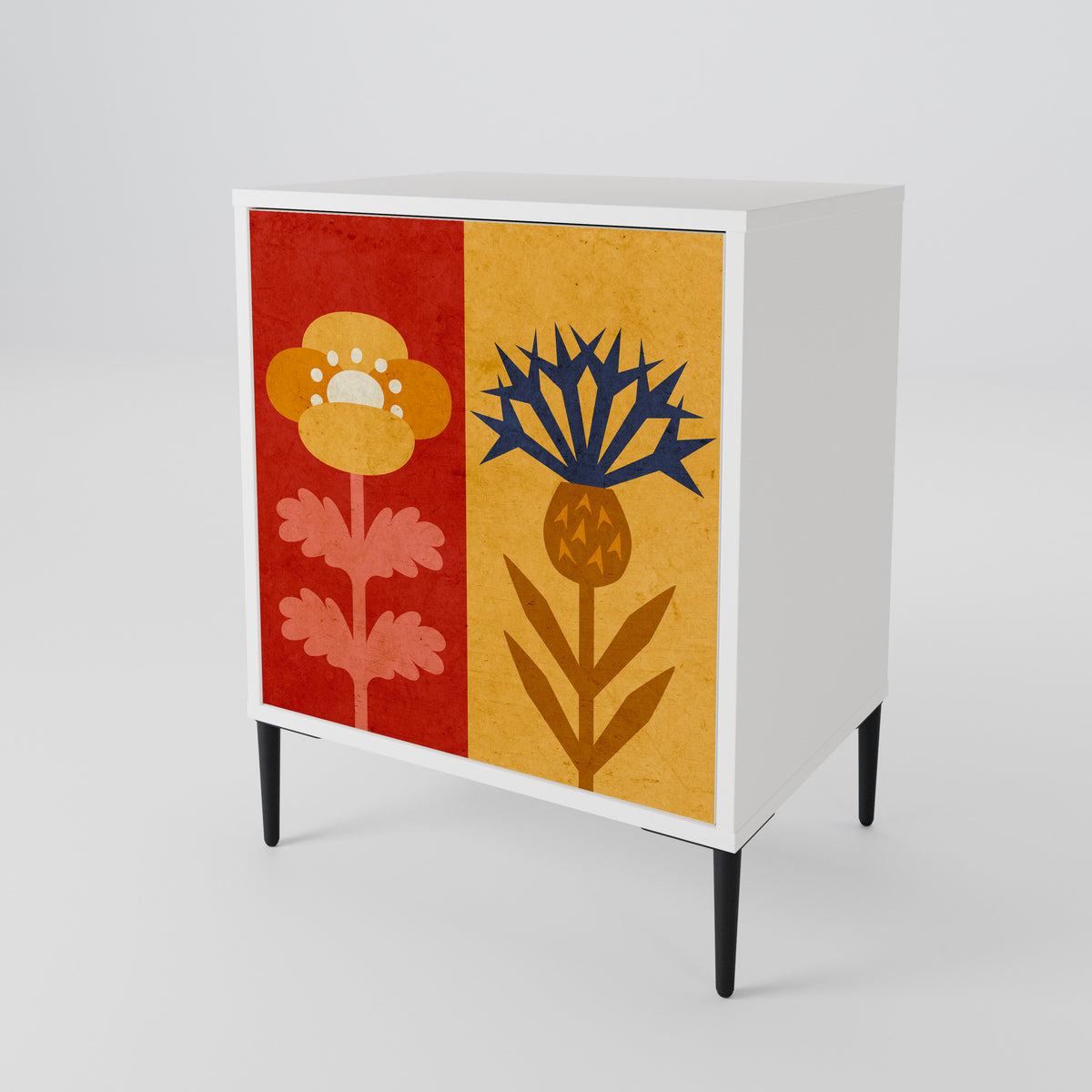 SCANDIC FLOWERET Aparador de 1 Puerta