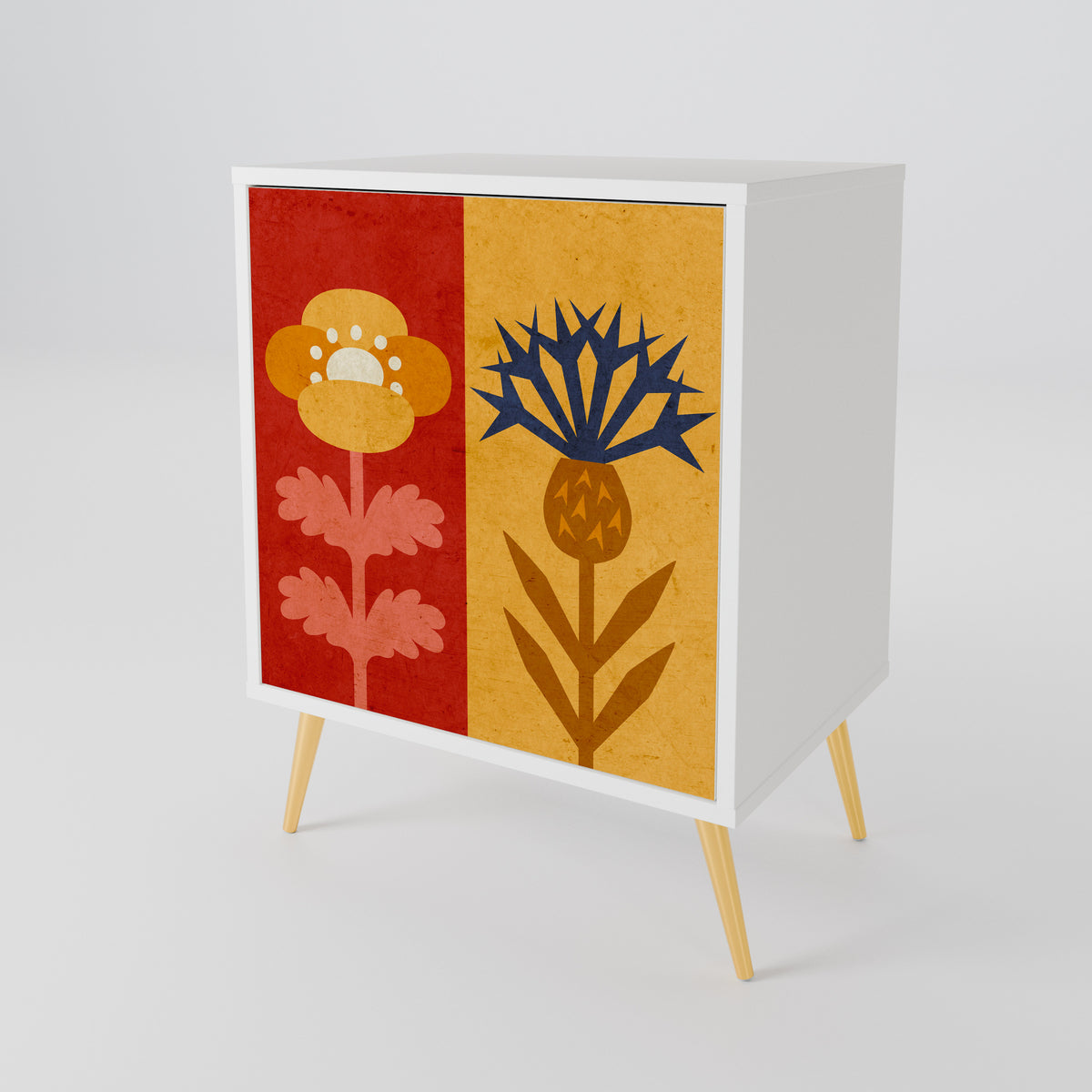 SCANDIC FLOWERET Aparador de 1 Puerta
