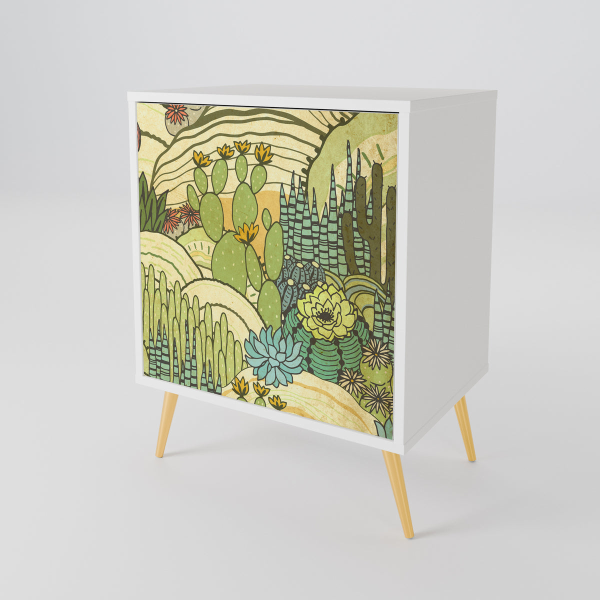 SUCCULENTS KALEIDOSCOPE 1-Door Sideboard
