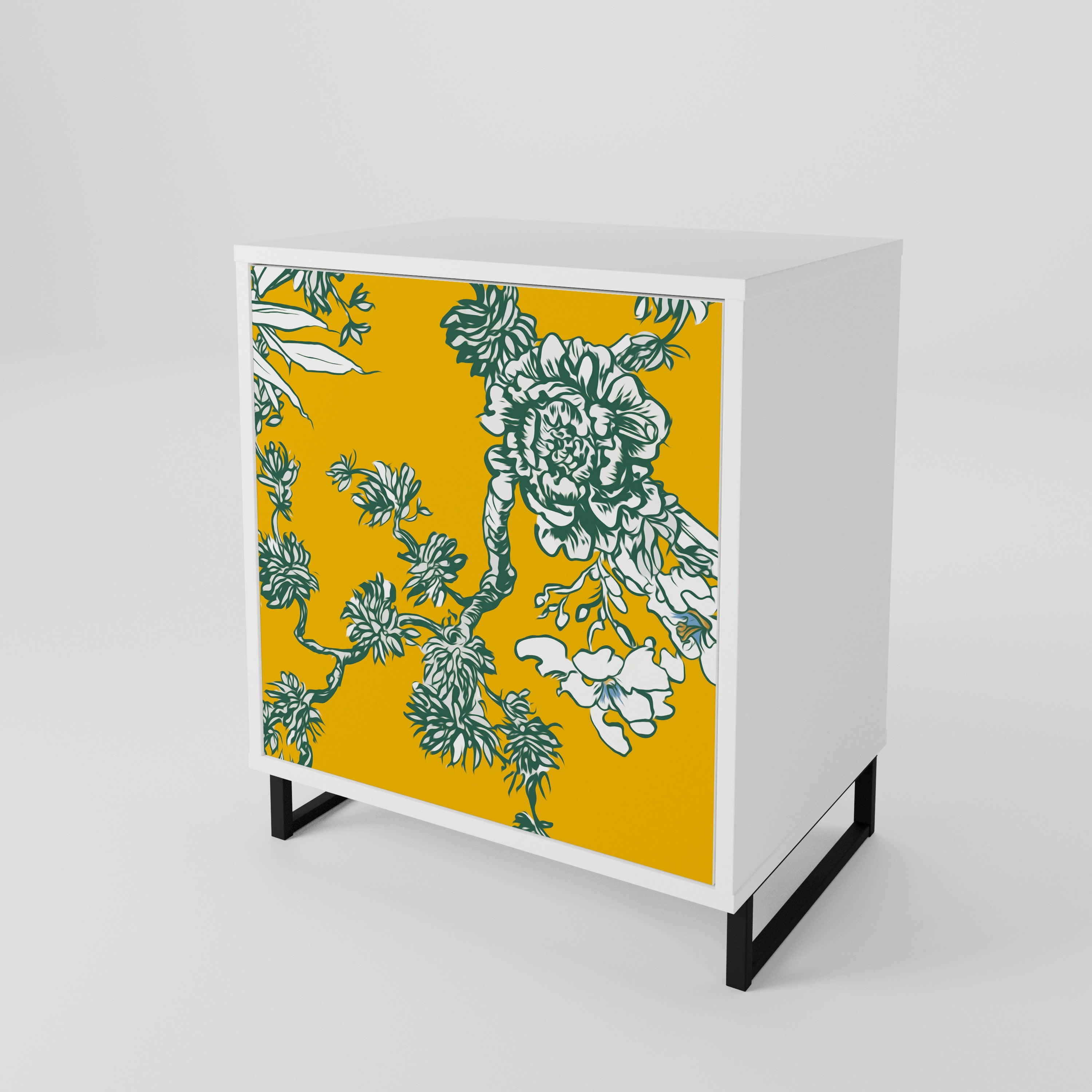 YELLOW CHINOISERIE Aparador de 1 Puerta