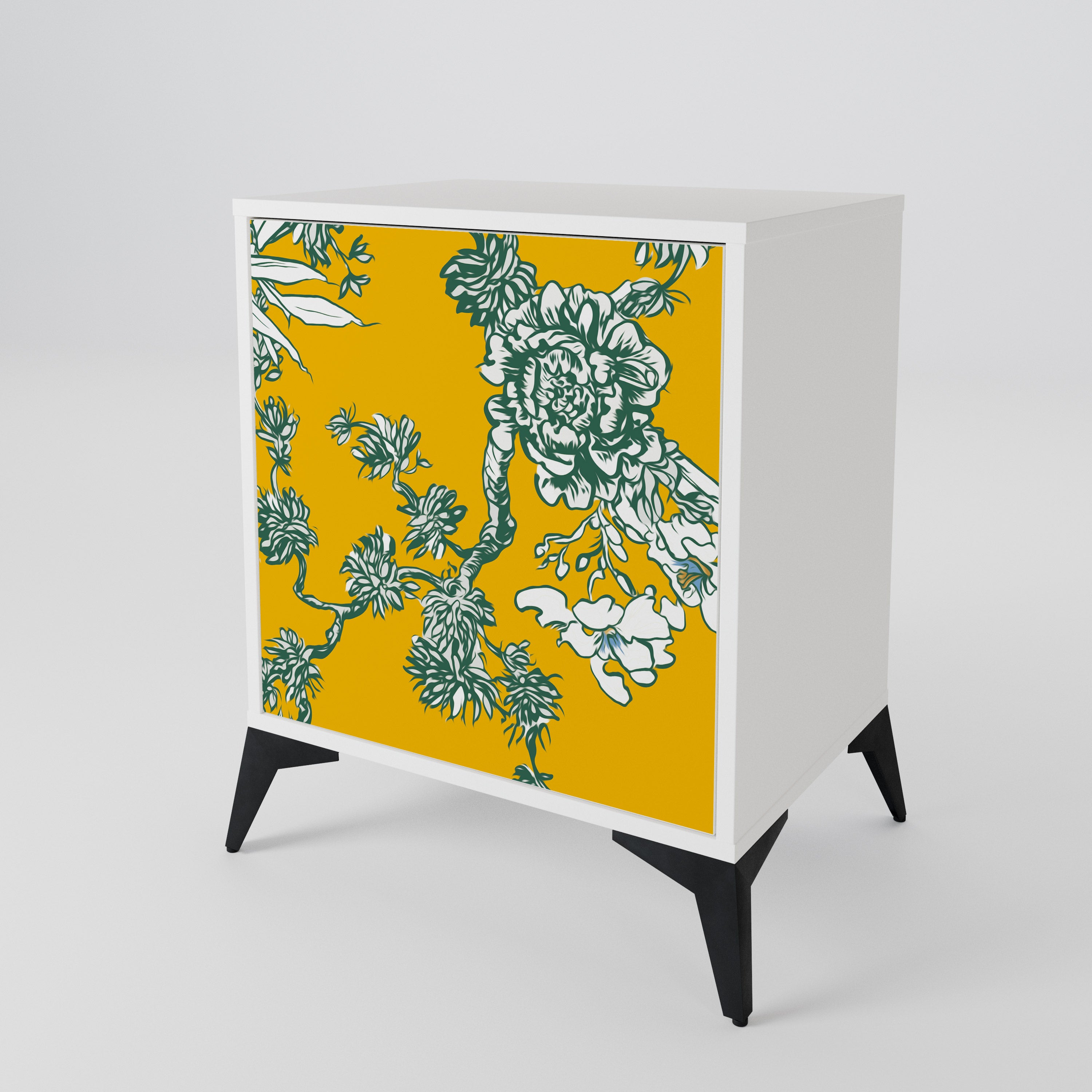 YELLOW CHINOISERIE Aparador de 1 Puerta