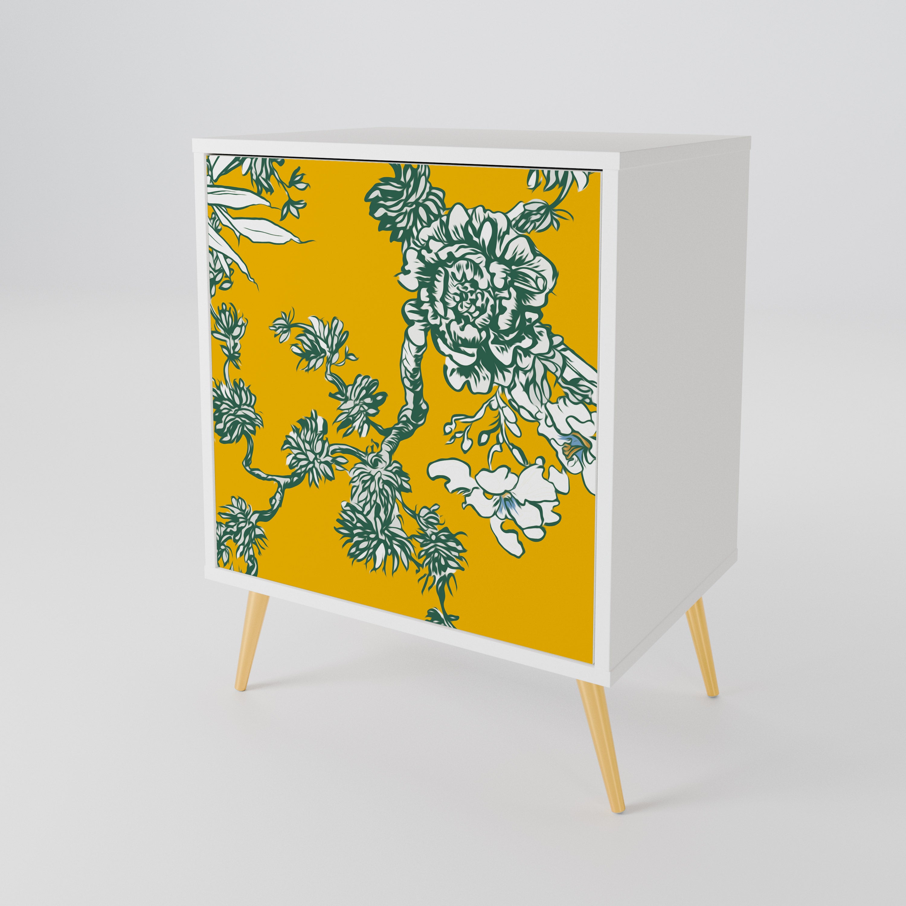YELLOW CHINOISERIE Aparador de 1 Puerta