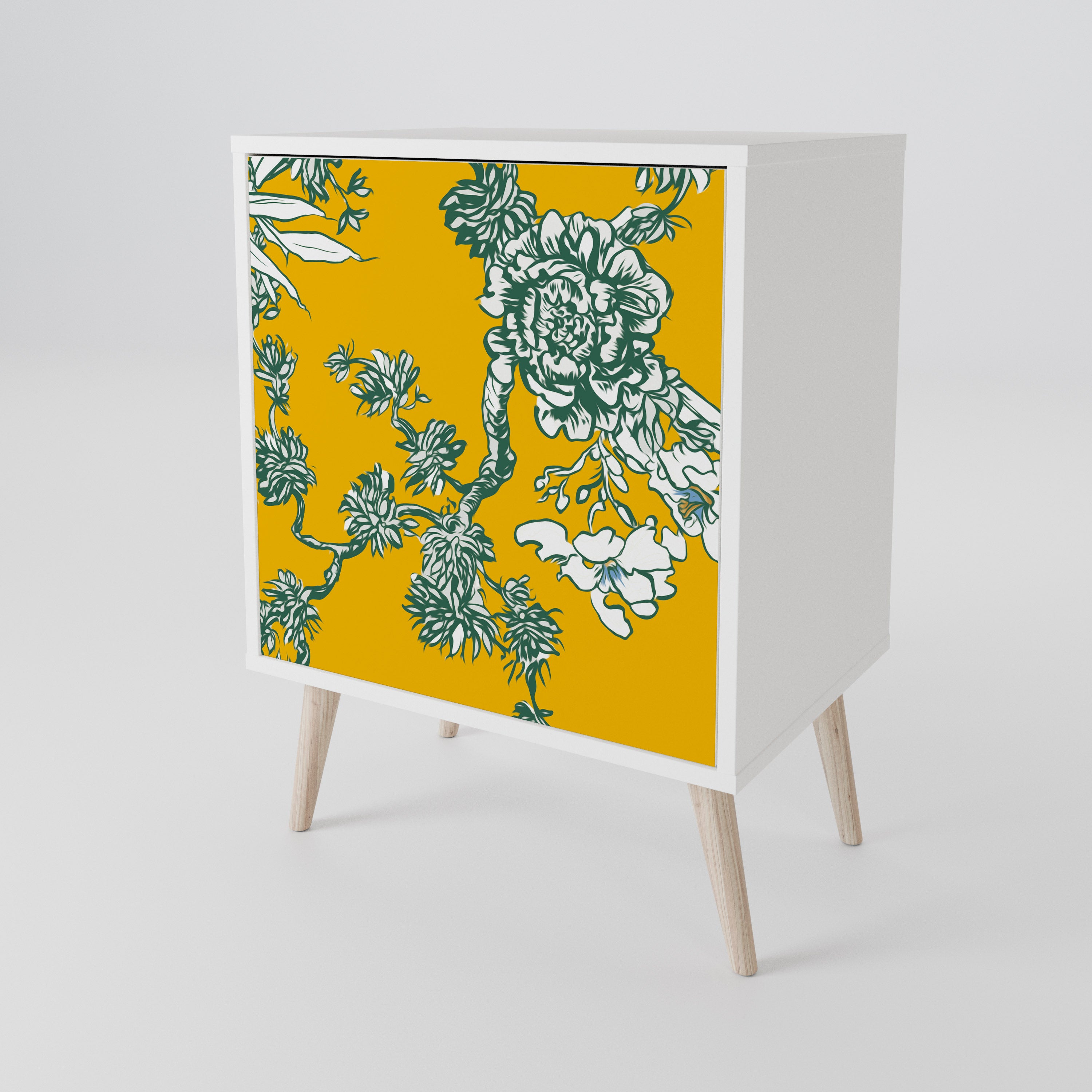 YELLOW CHINOISERIE Aparador de 1 Puerta