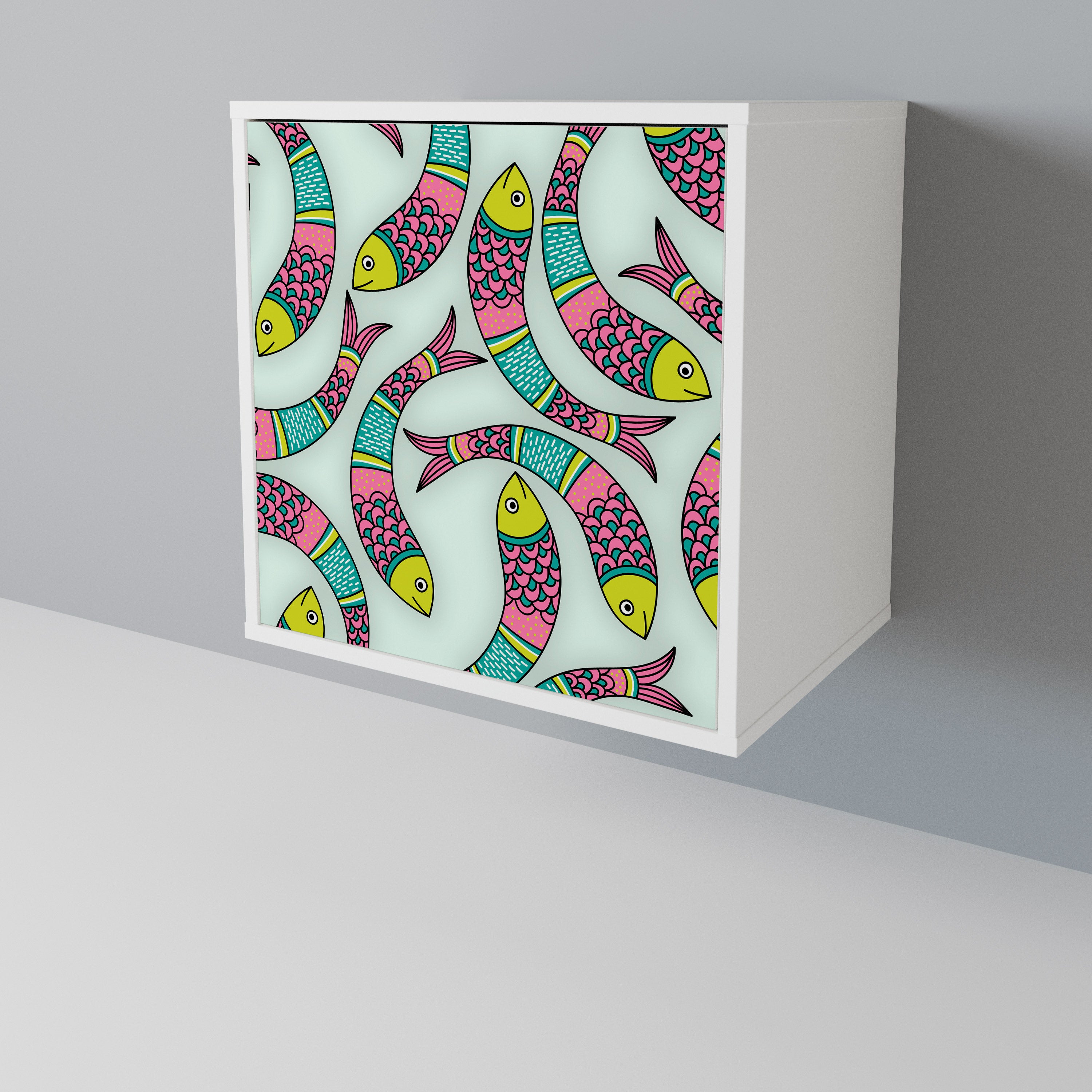 INDIAN FISH Aparador de 1 Puerta
