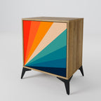 PRISM CONCUSSION 1-Door Sideboard in Oak Effect