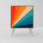 PRISM CONCUSSION 1-Door Sideboard in Oak Effect