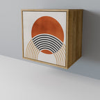 SPACE AROUND 1-Door Sideboard in Oak Effect