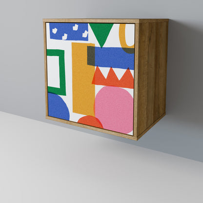 GEOMETRIC GLIMMER Aparador de 1 Puerta