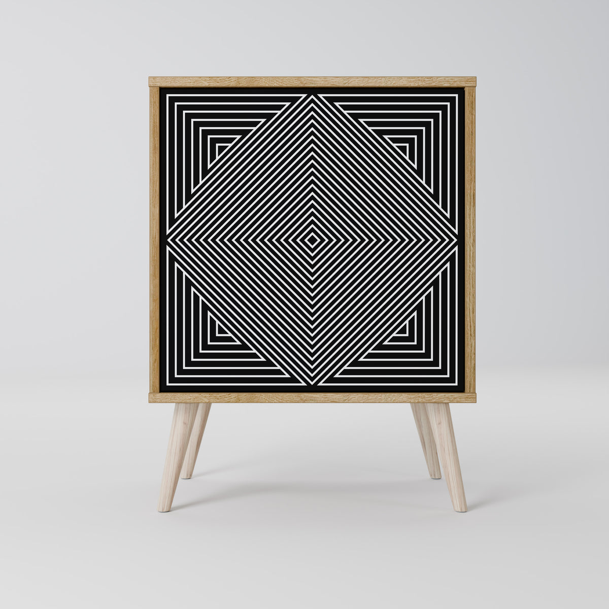 POLYGON ILLUSION Aparador de 1 Puerta