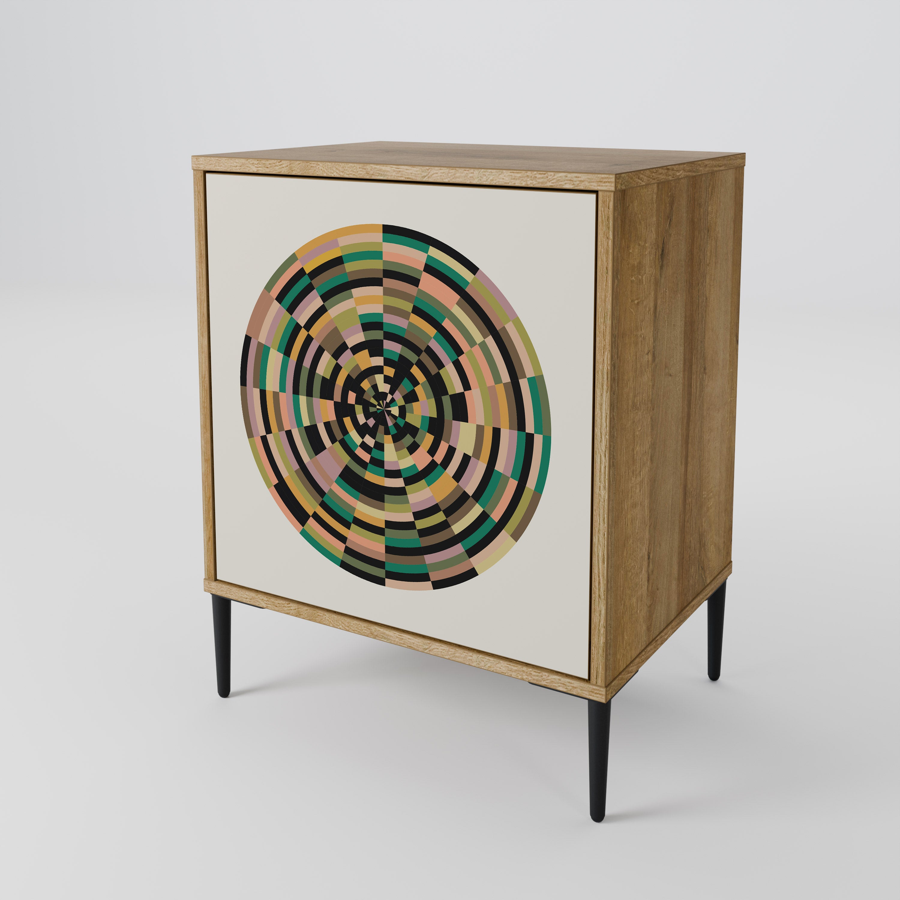 GREEN CIRCLES Aparador de 1 Puerta