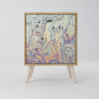 MOSAIC OF COLORS Aparador de 1 Puerta en Efecto Roble